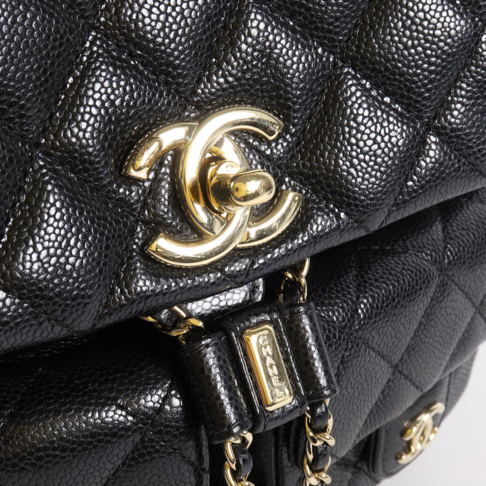 CHANEL 牛皮皮革Duma Small背包
