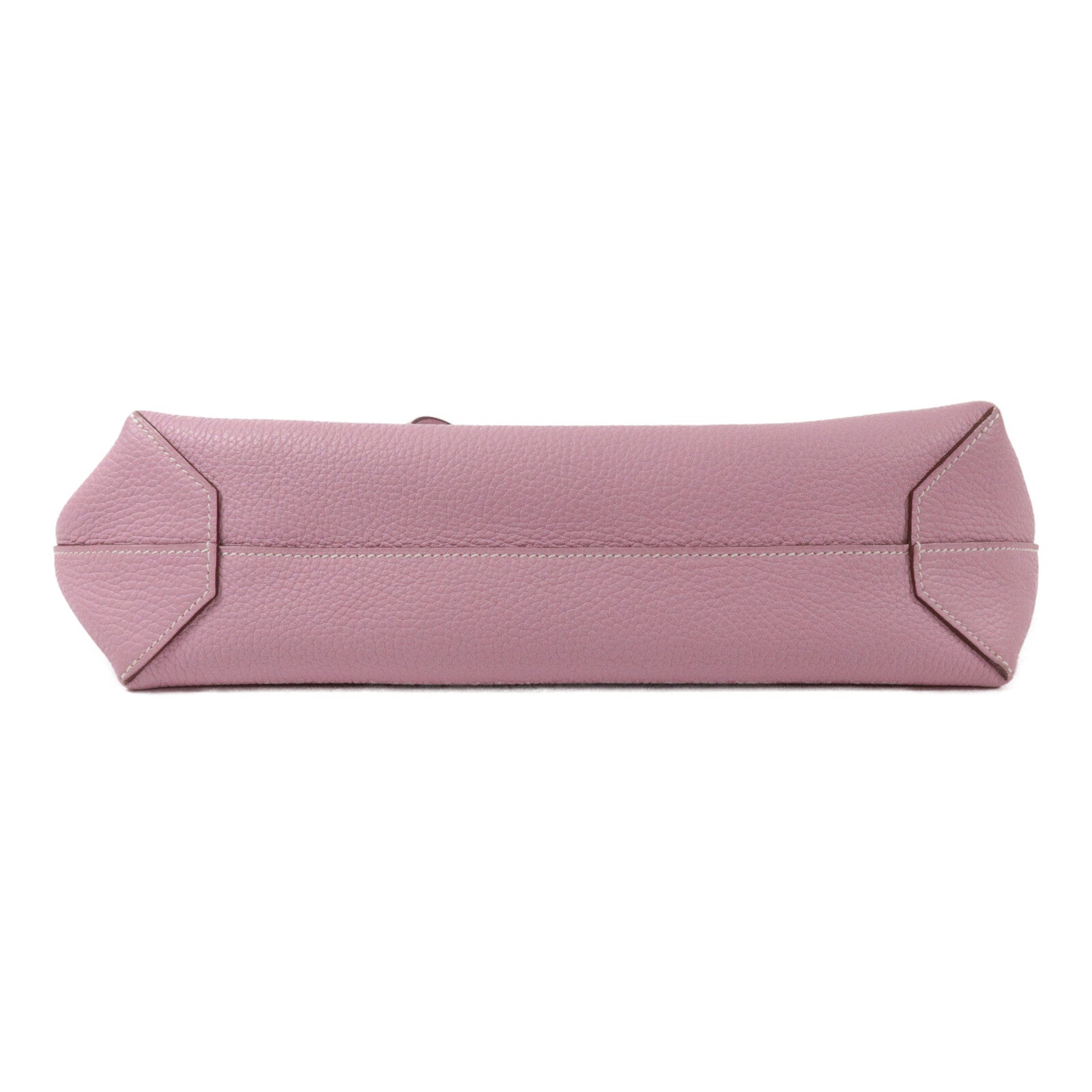 HERMES Clemence皮革Cabasellier 31肩背袋Mauve Sylvestre