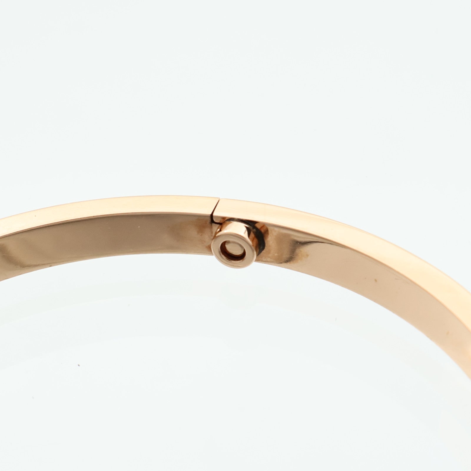 CARTIER 18K玫瑰金Love Bracelet Full Diamond鑽石手鐲Cartier#17