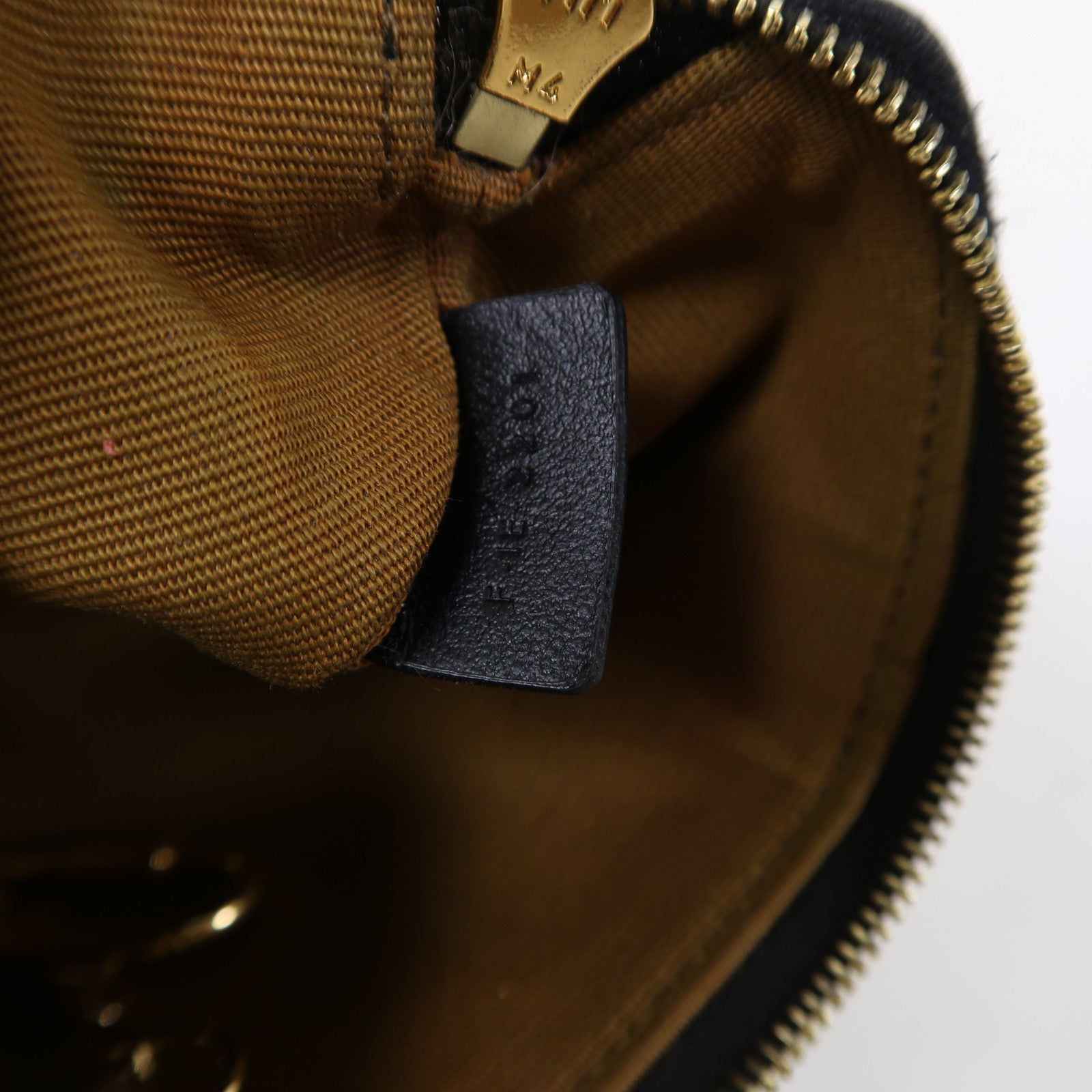 CELINE 塗層帆布Coin Purse金扣零錢包啡色