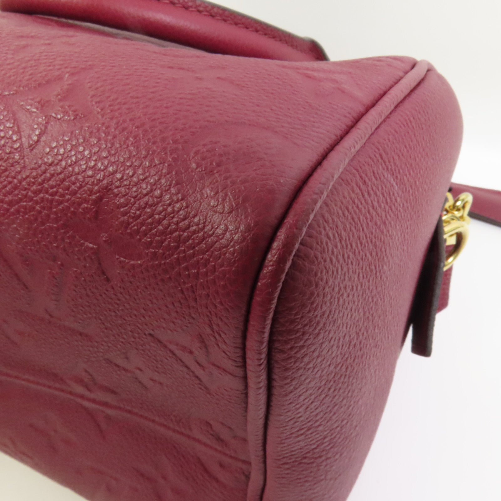 LOUIS VUITTON 【激減優惠】Monogram Empreinte Speedy Bandouliere 25金扣手挽肩背兩用袋