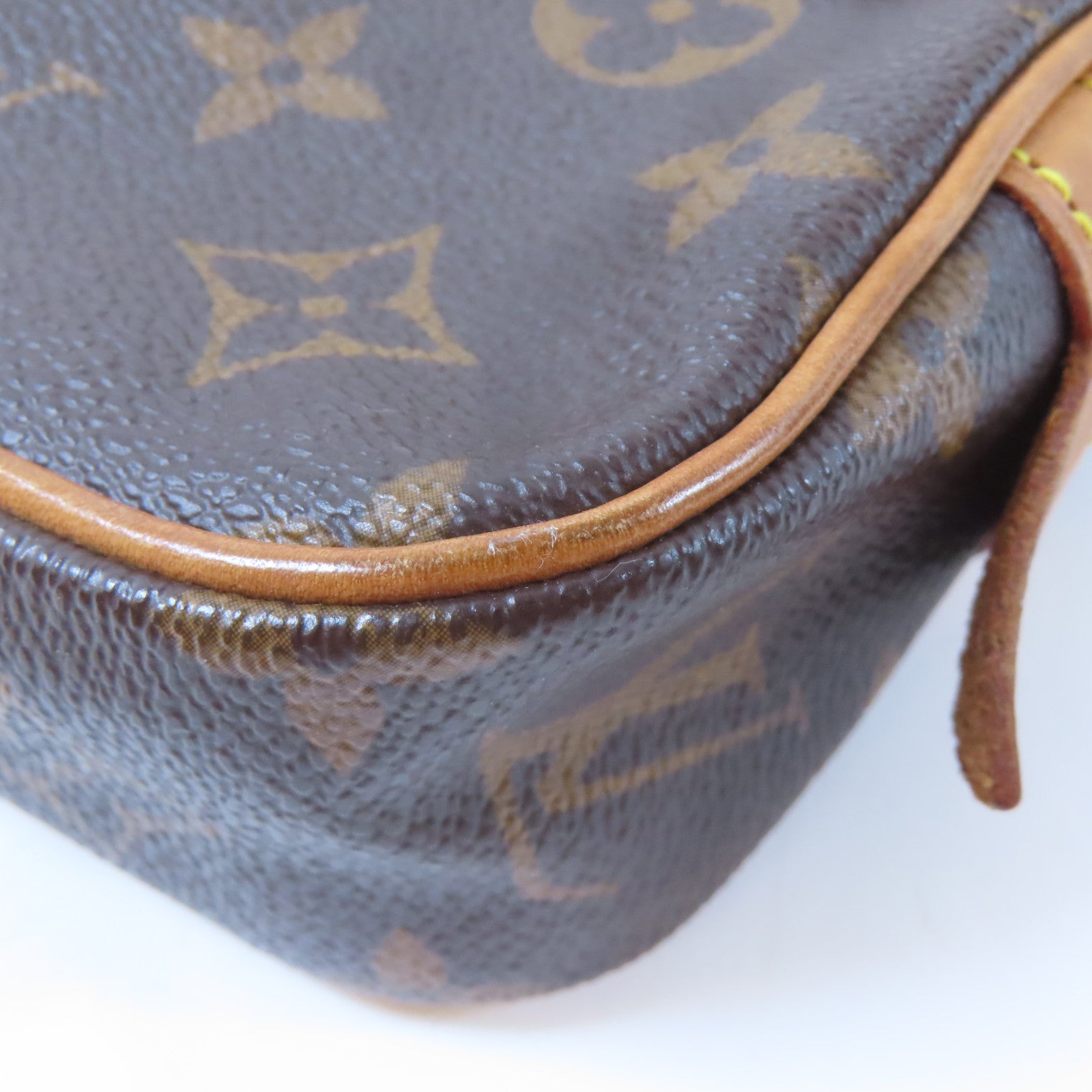 LOUIS VUITTON Monogram Marly Bandouliere金扣肩背袋啡色