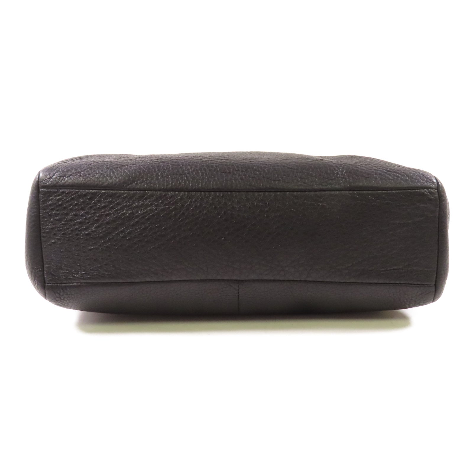 COACH 牛皮皮革Handbag金扣手挽袋