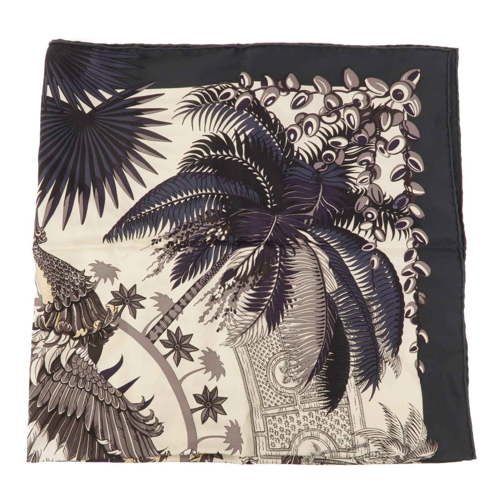 HERMES 絲質Scarf 90X90絲巾