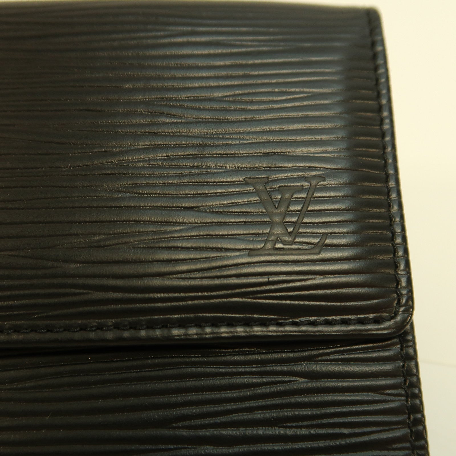 LOUIS VUITTON Epi W Hook Wallet錢包黑色