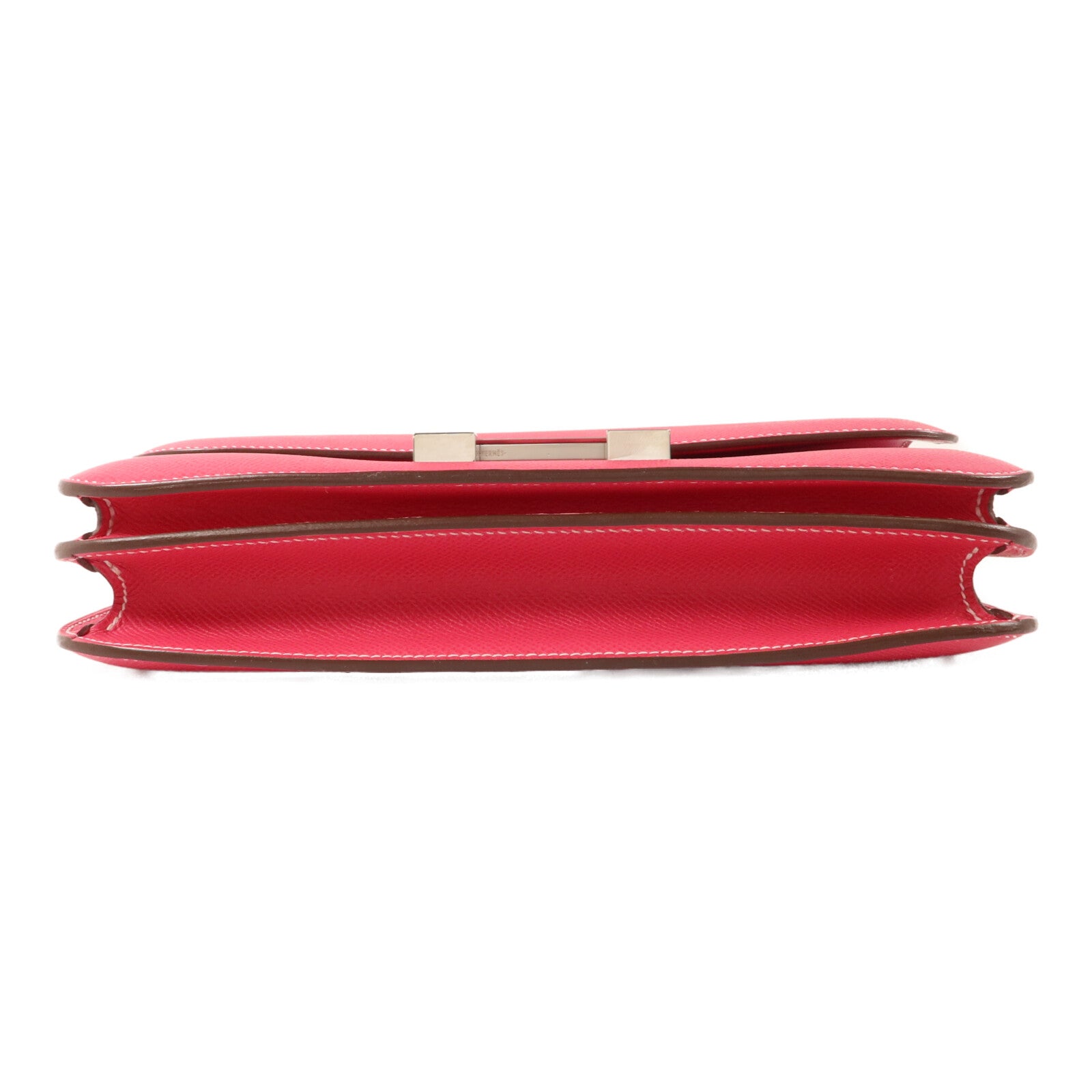 HERMES Epsom皮革Constance Elan肩背袋Rose Tyrien