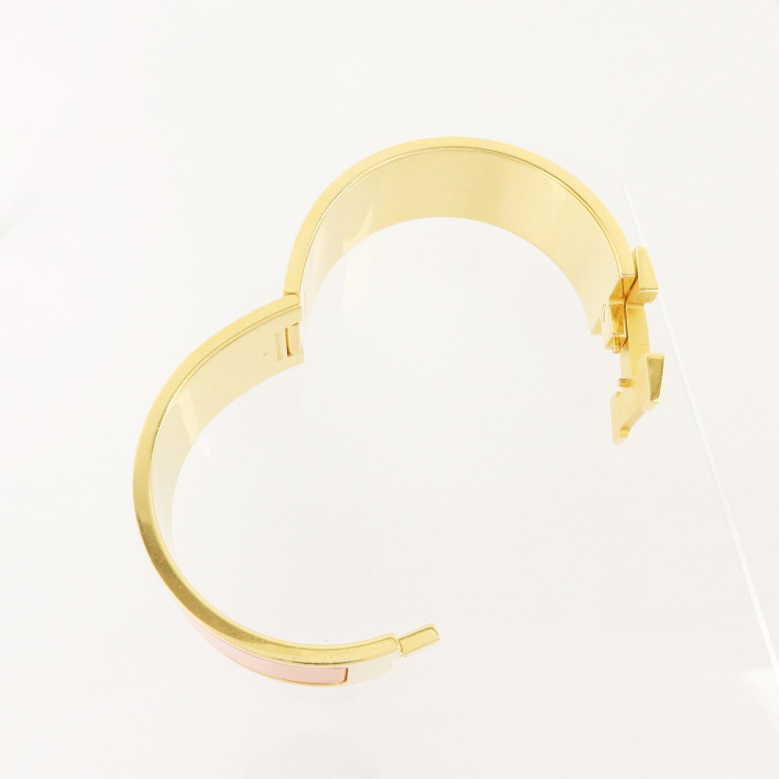 HERMES 金屬/琺瑯Clic-Clac H Bracelet金扣手鏈