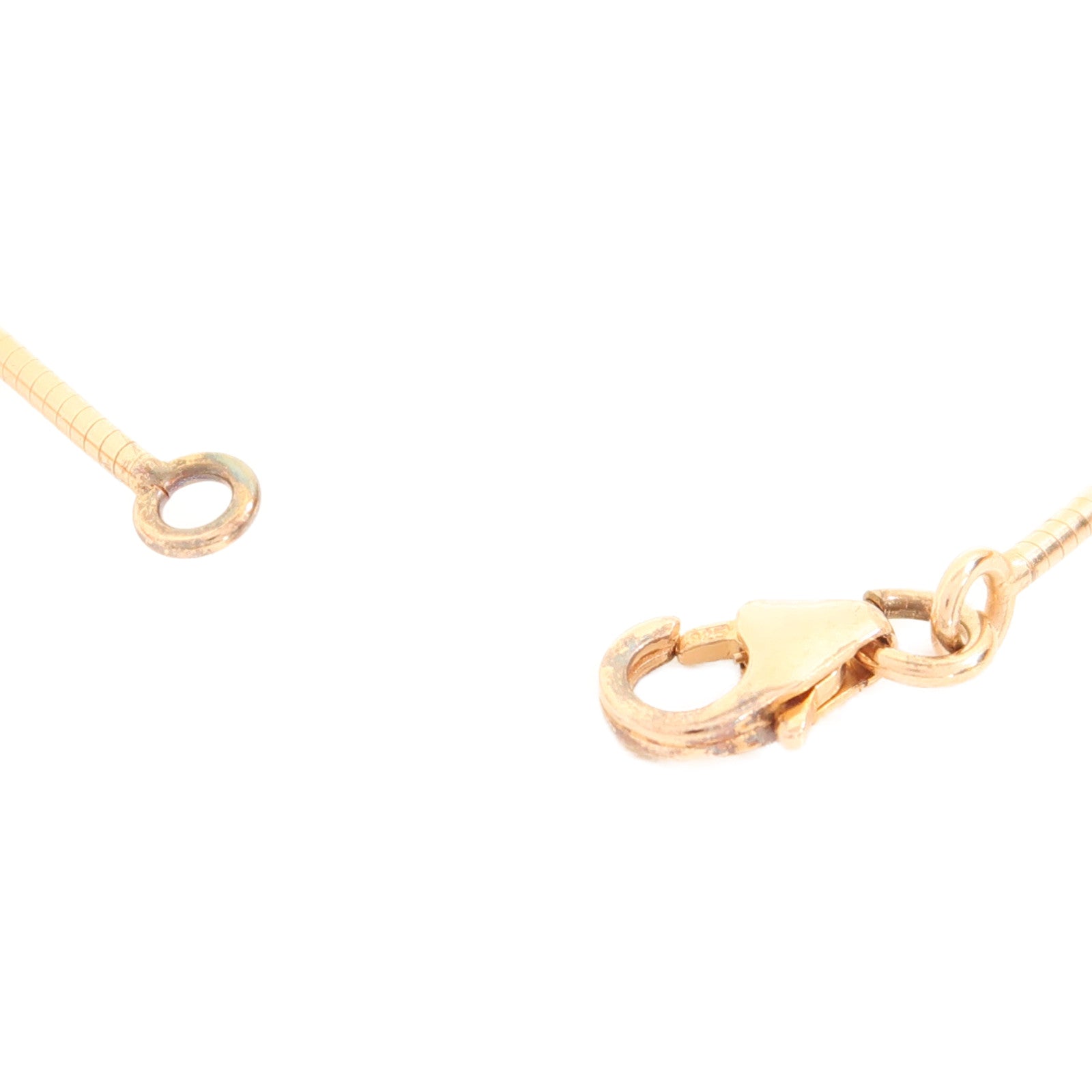 HERMES 金屬Pop H Necklace項鍊白色/金色