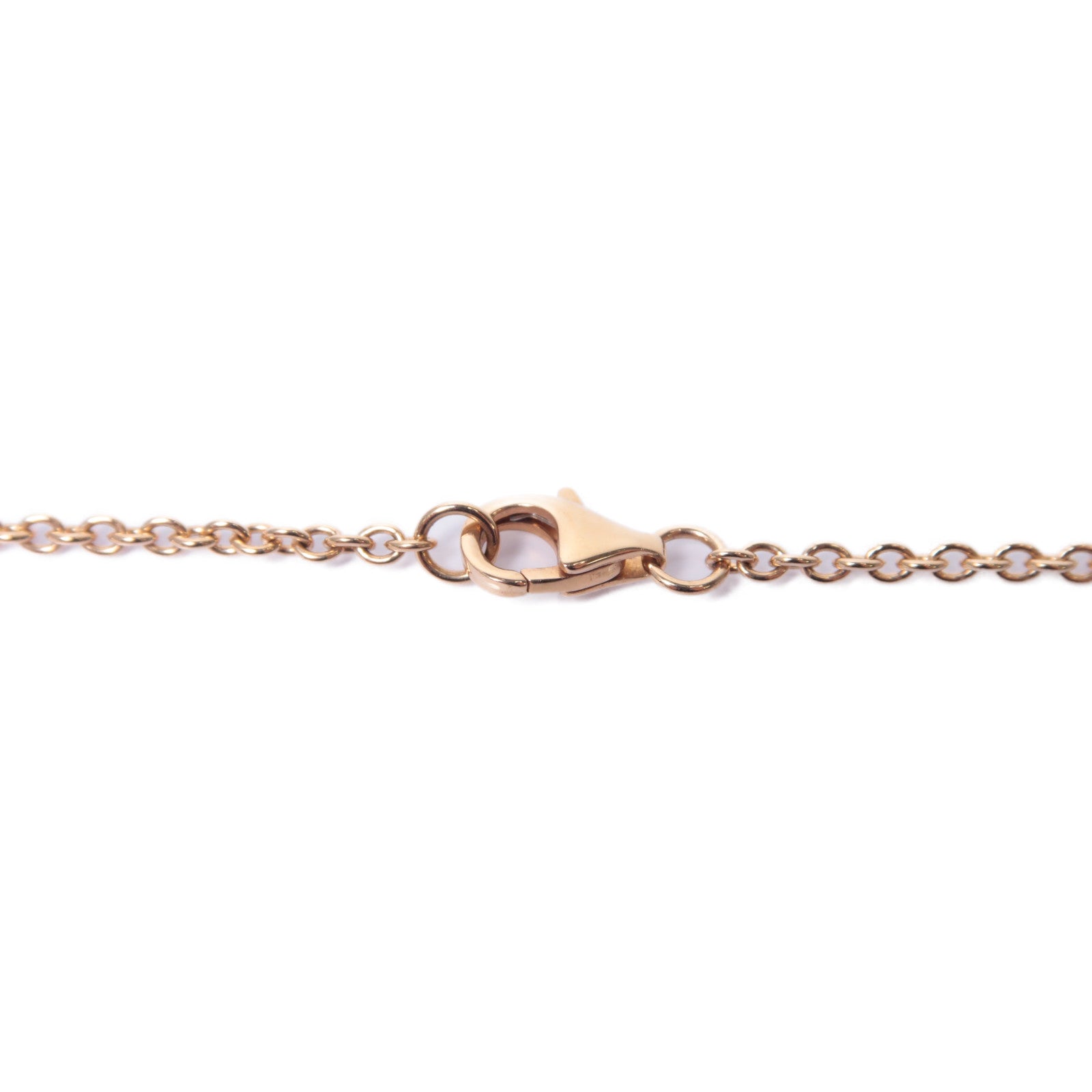 CARTIER 18K玫瑰金Baby Love Necklace項鍊