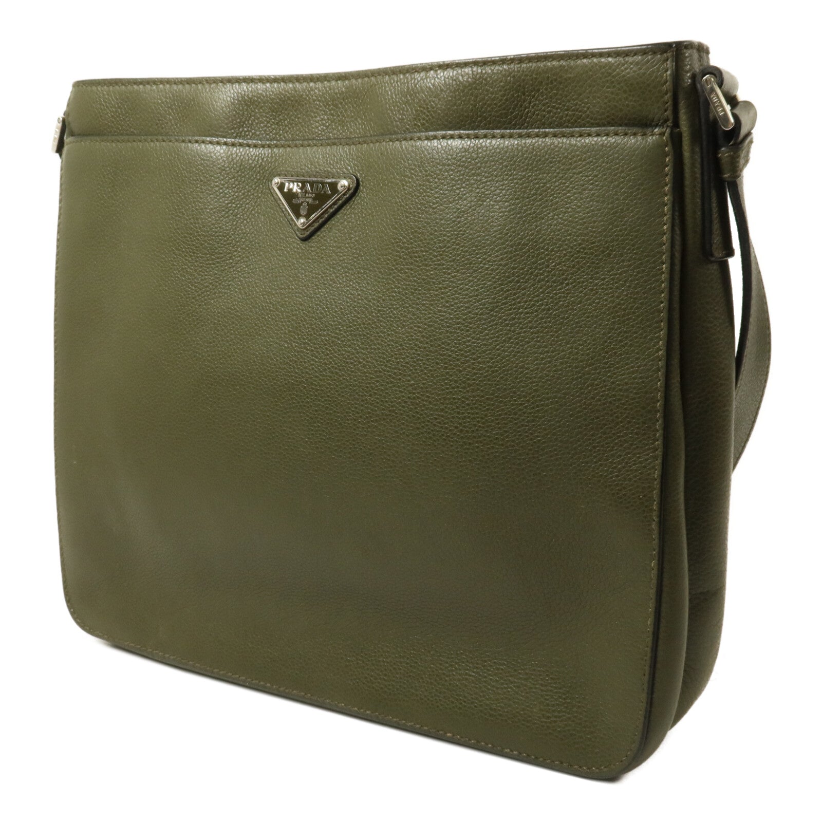 PRADA 牛皮皮革Shoulder Bag肩背袋