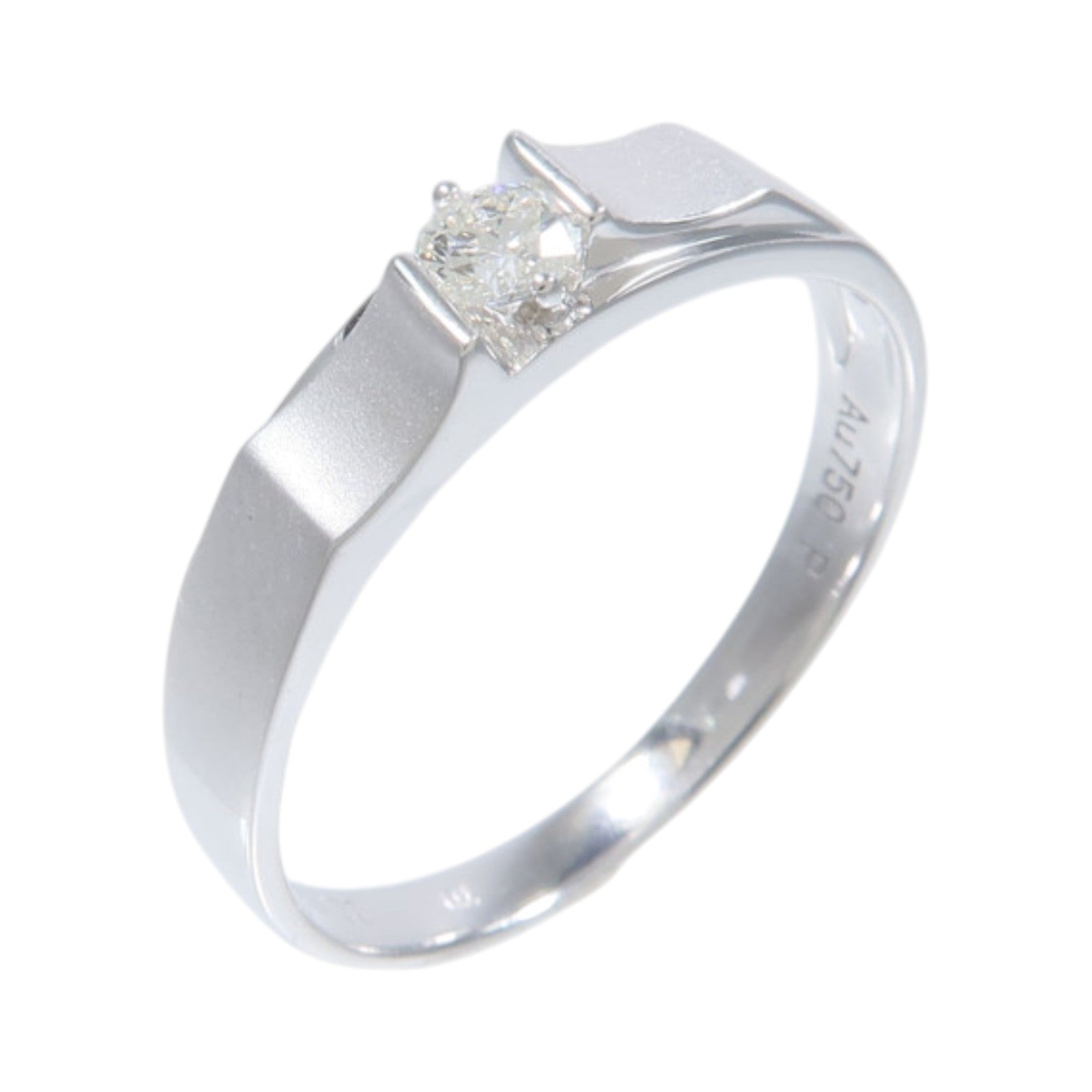 JEWELRY 18K白金Diamond Ring鑽石戒指