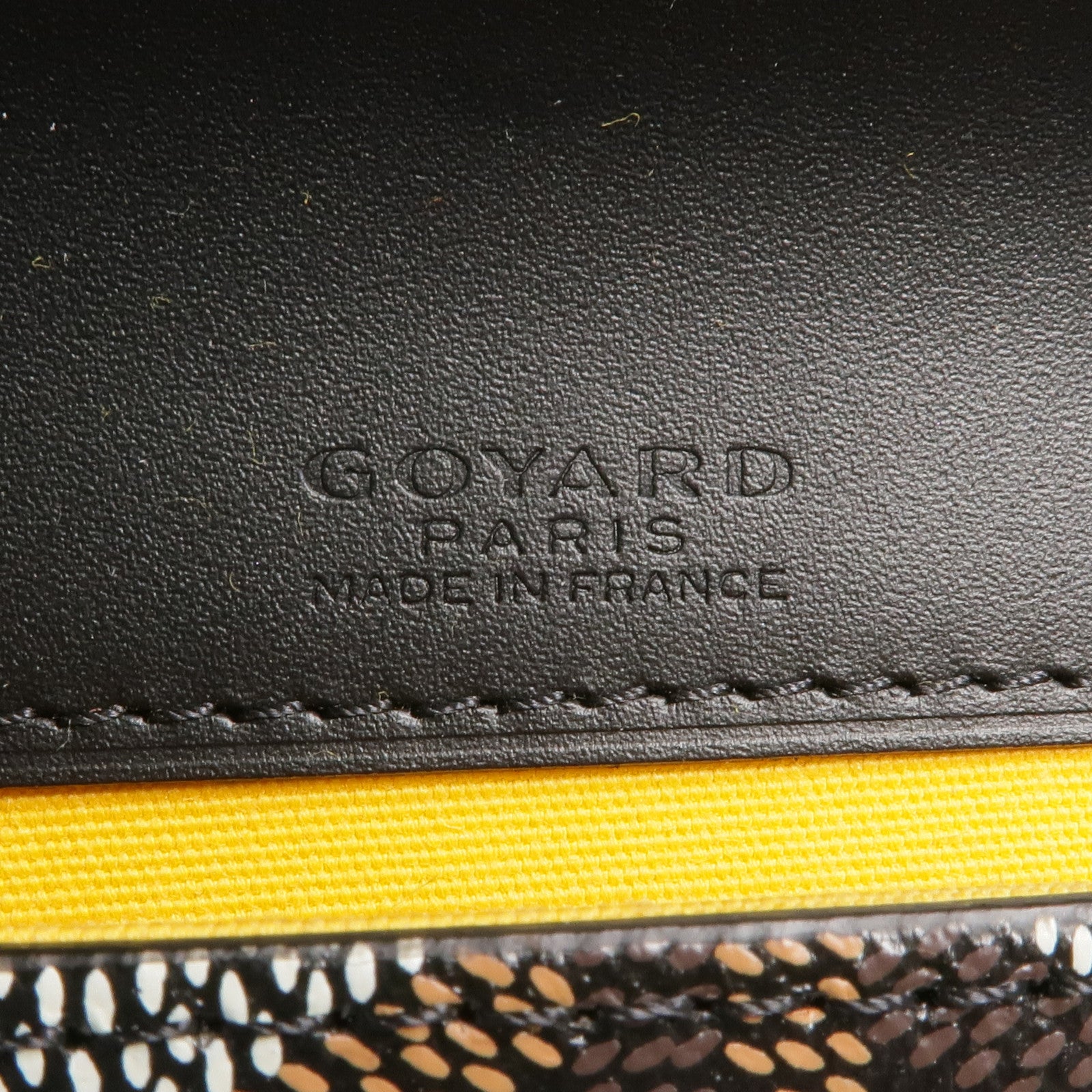 GOYARD 塗層帆布Monte Carlo Mini Case Pouch銀扣手拿包