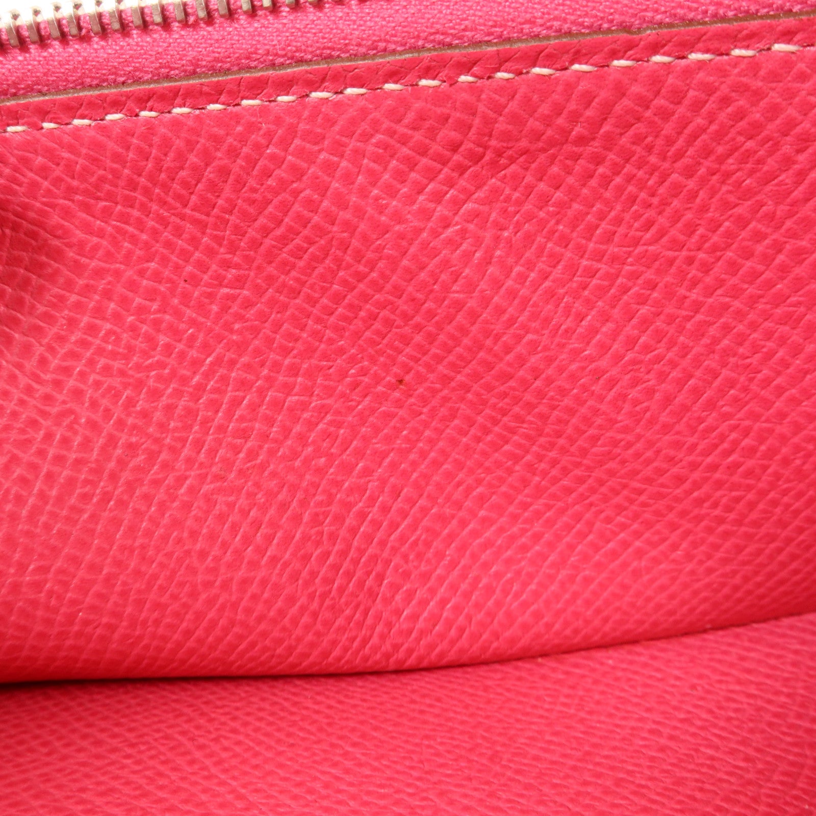 HERMES Epsom皮革Bearn W Snap長錢包Tosca/Rose Tyrien