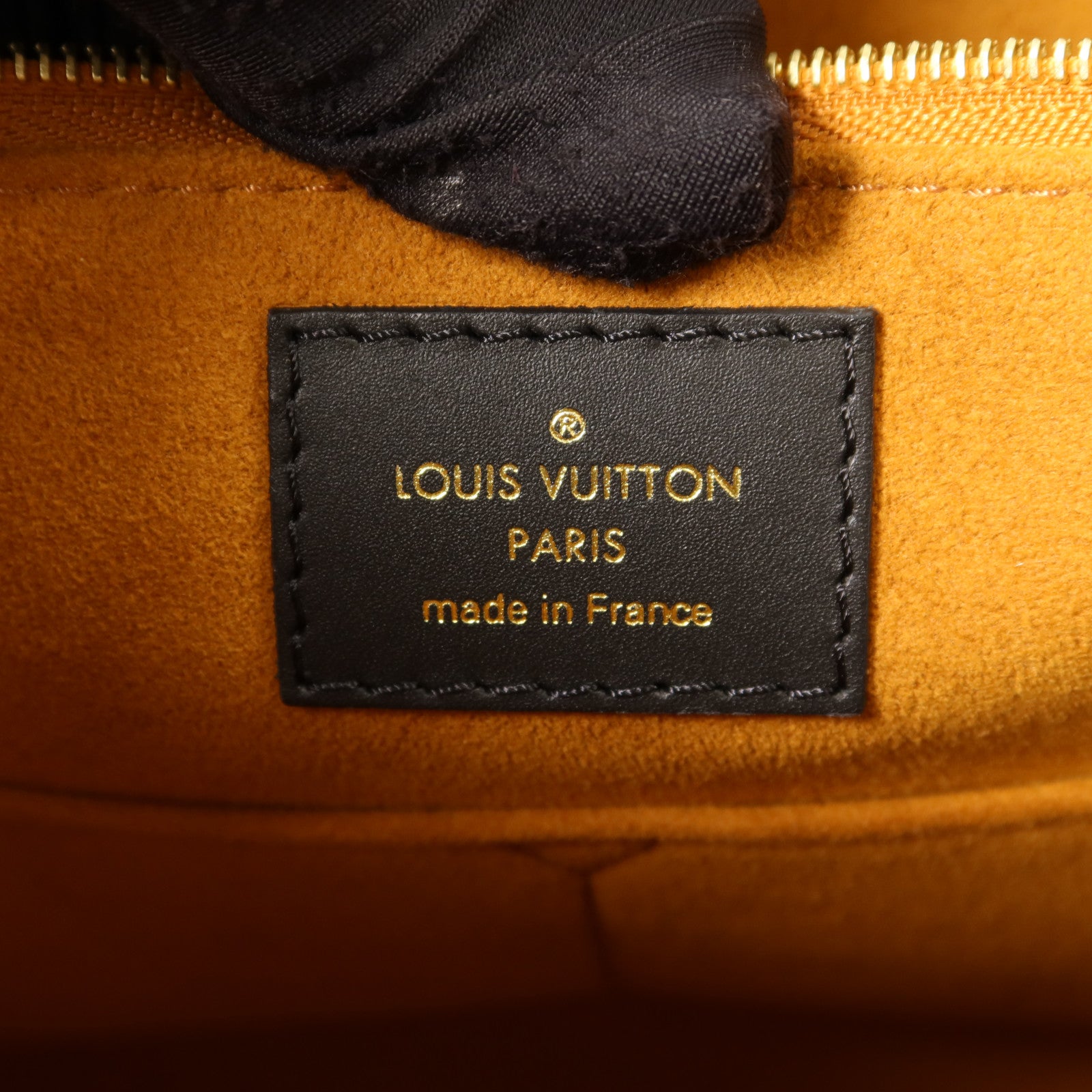 LOUIS VUITTON Monogram Empreinte On The Go MM金扣手挽肩背兩用袋