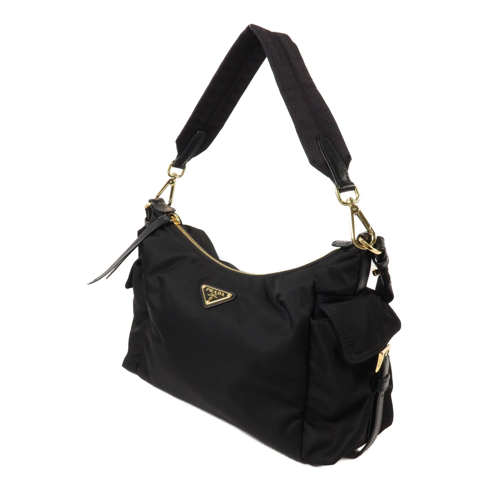 PRADA 尼龍Explore Re-Nylon Large手挽肩背兩用袋