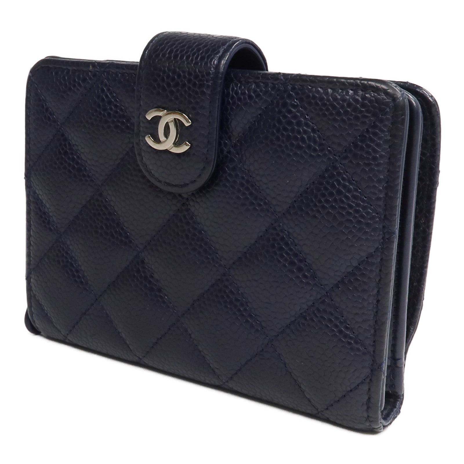 CHANEL 牛皮皮革Bifold Wallet錢包