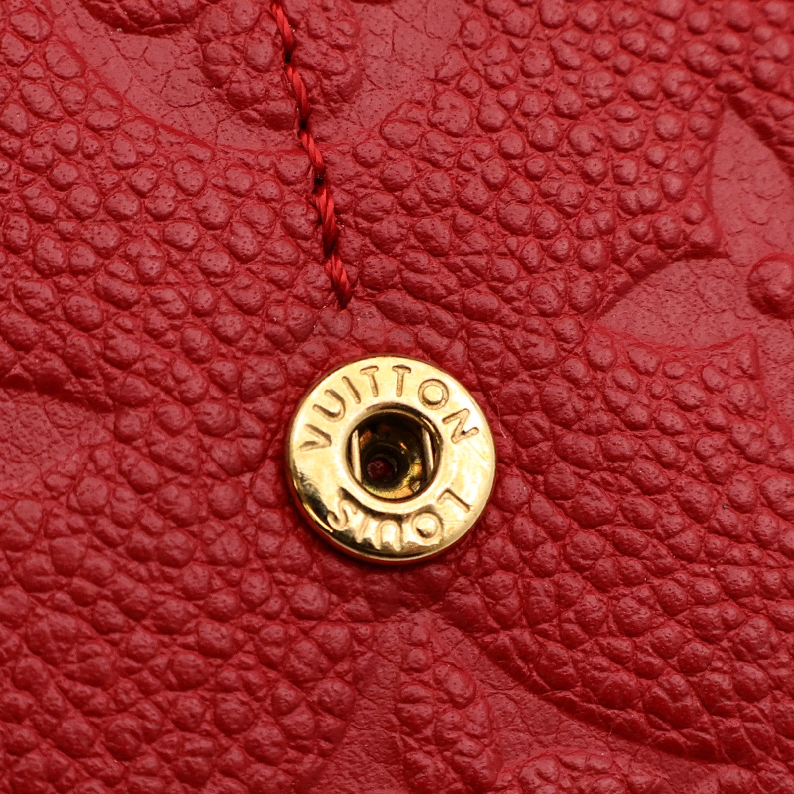 LOUIS VUITTON 【激減優惠】Monogram Empreinte Sarah Wallet金扣長錢包