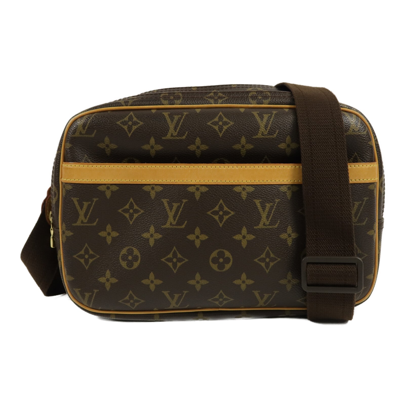 LOUIS VUITTON Monogram Reporter PM肩背袋