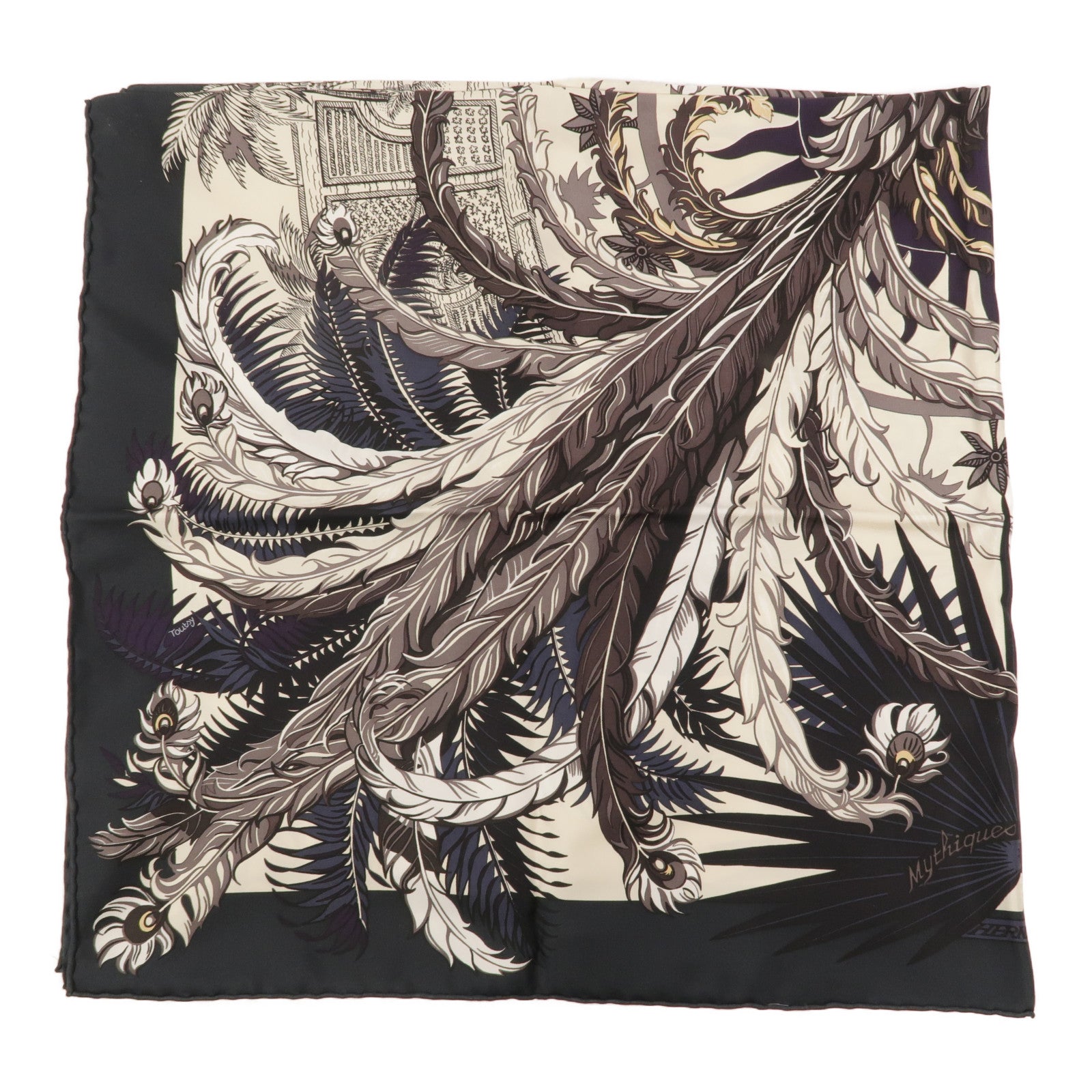 HERMES 絲質Scarf 90X90絲巾