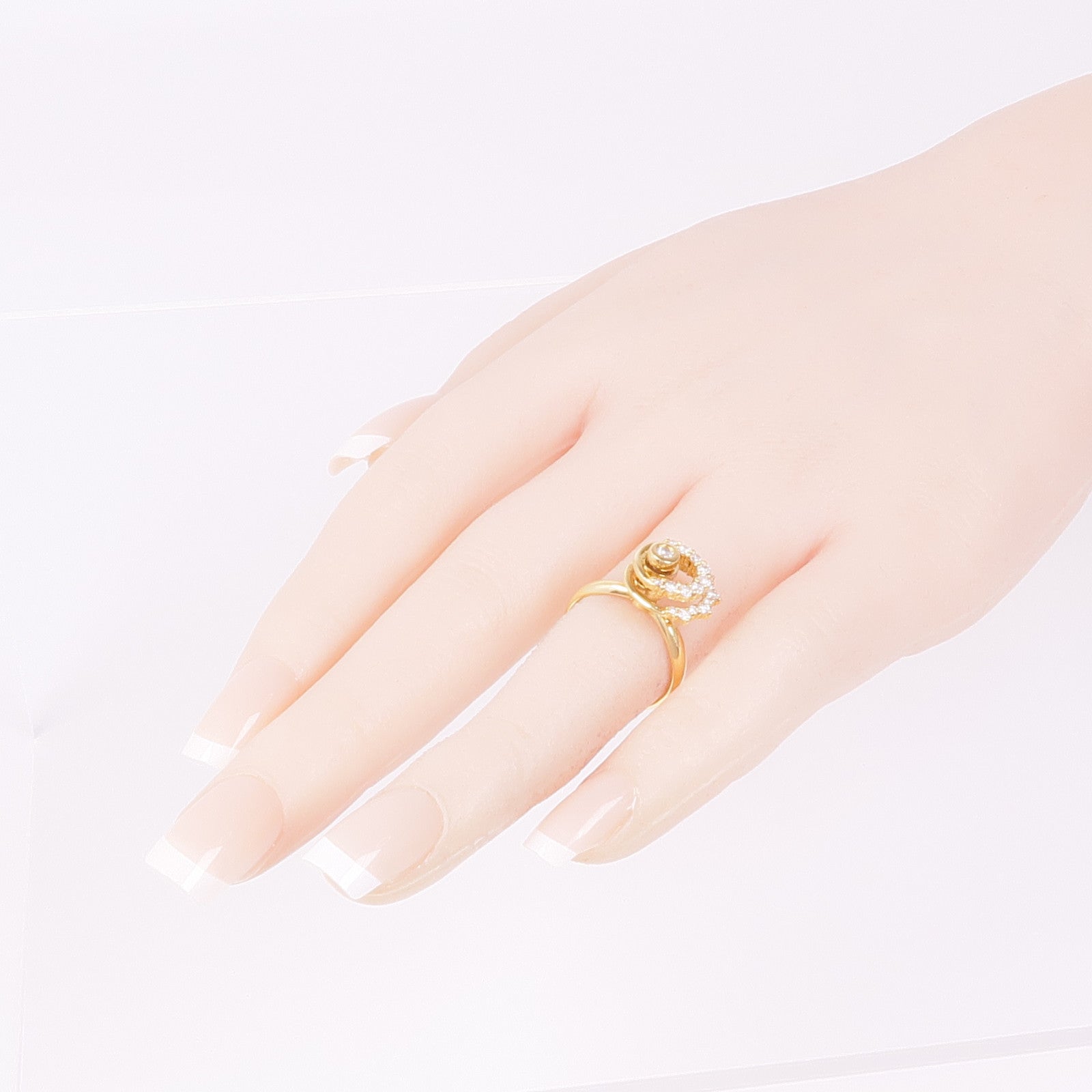 JEWELRY 18K黃金Diamond Ring鑽石戒指US#5.75