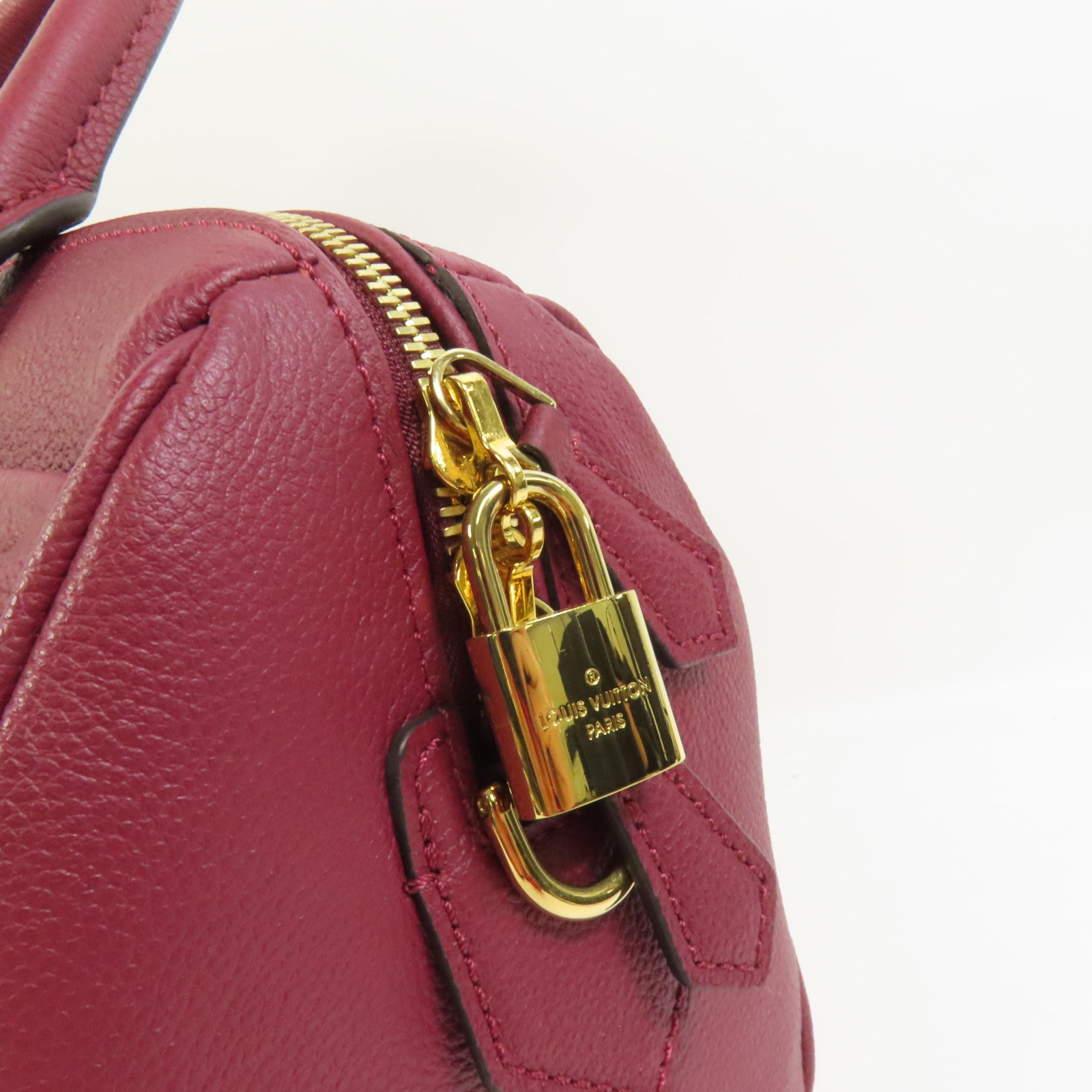 LOUIS VUITTON 【激減優惠】Monogram Empreinte Speedy Bandouliere 25金扣手挽肩背兩用袋