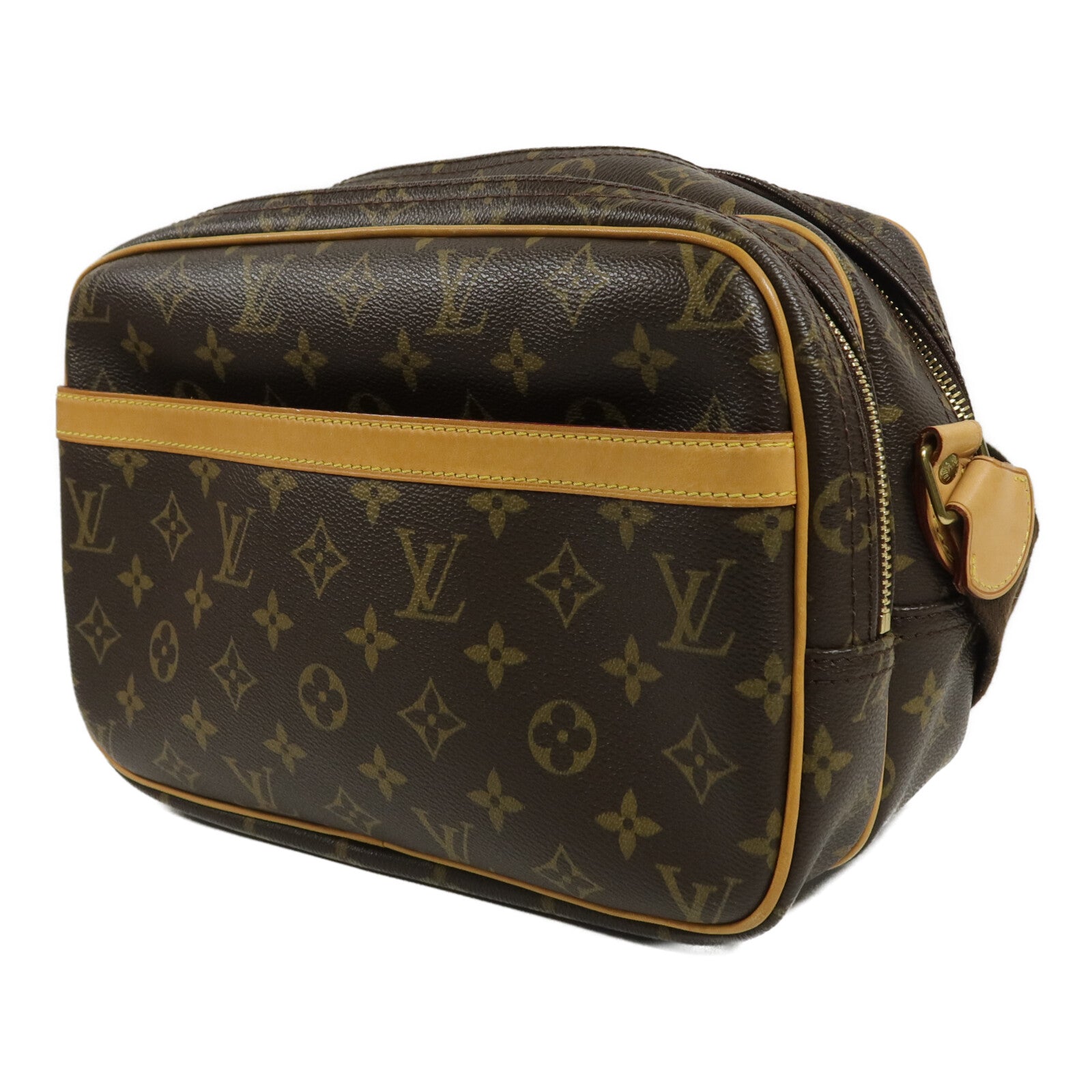 LOUIS VUITTON Monogram Reporter PM肩背袋