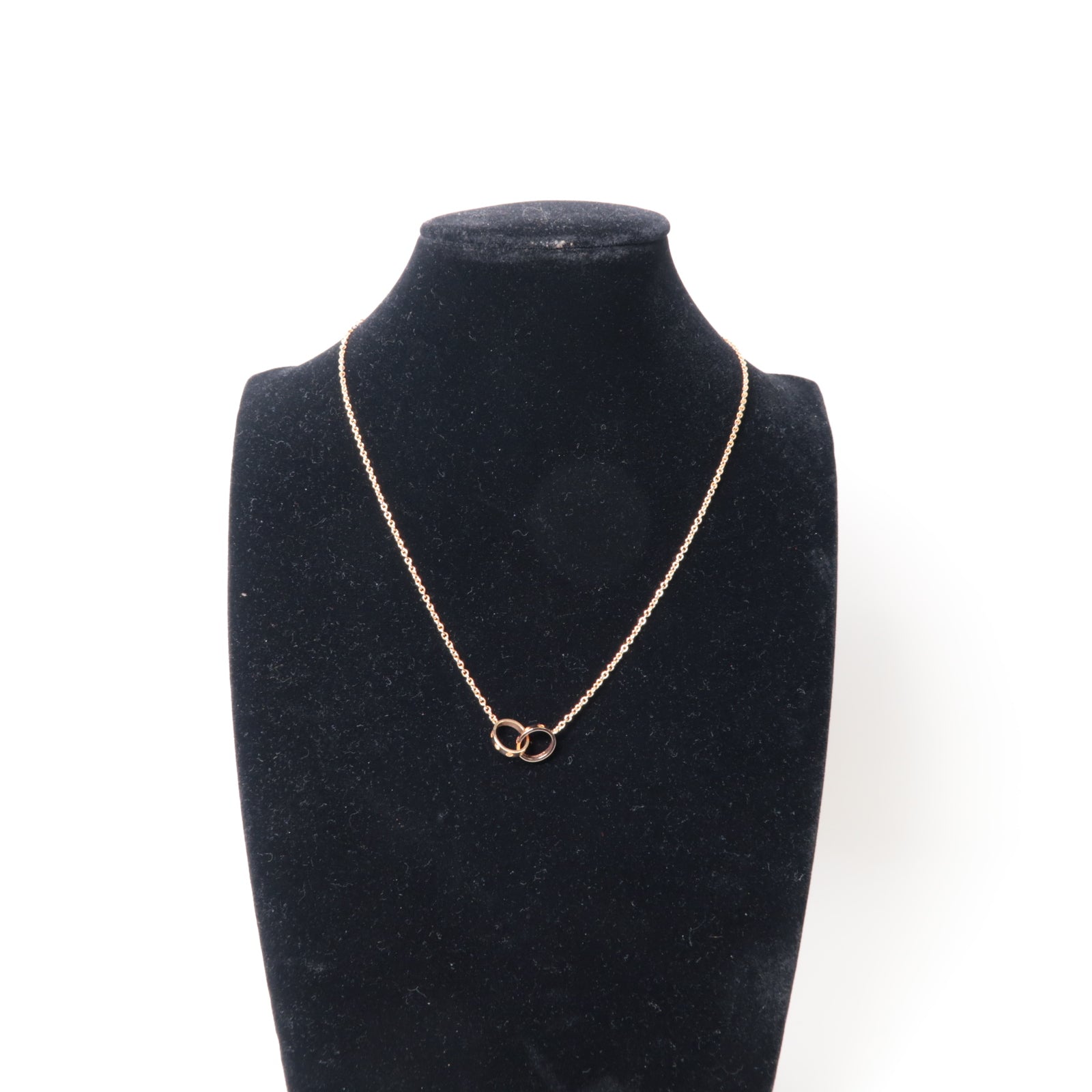 CARTIER 18K玫瑰金Baby Love Necklace項鍊