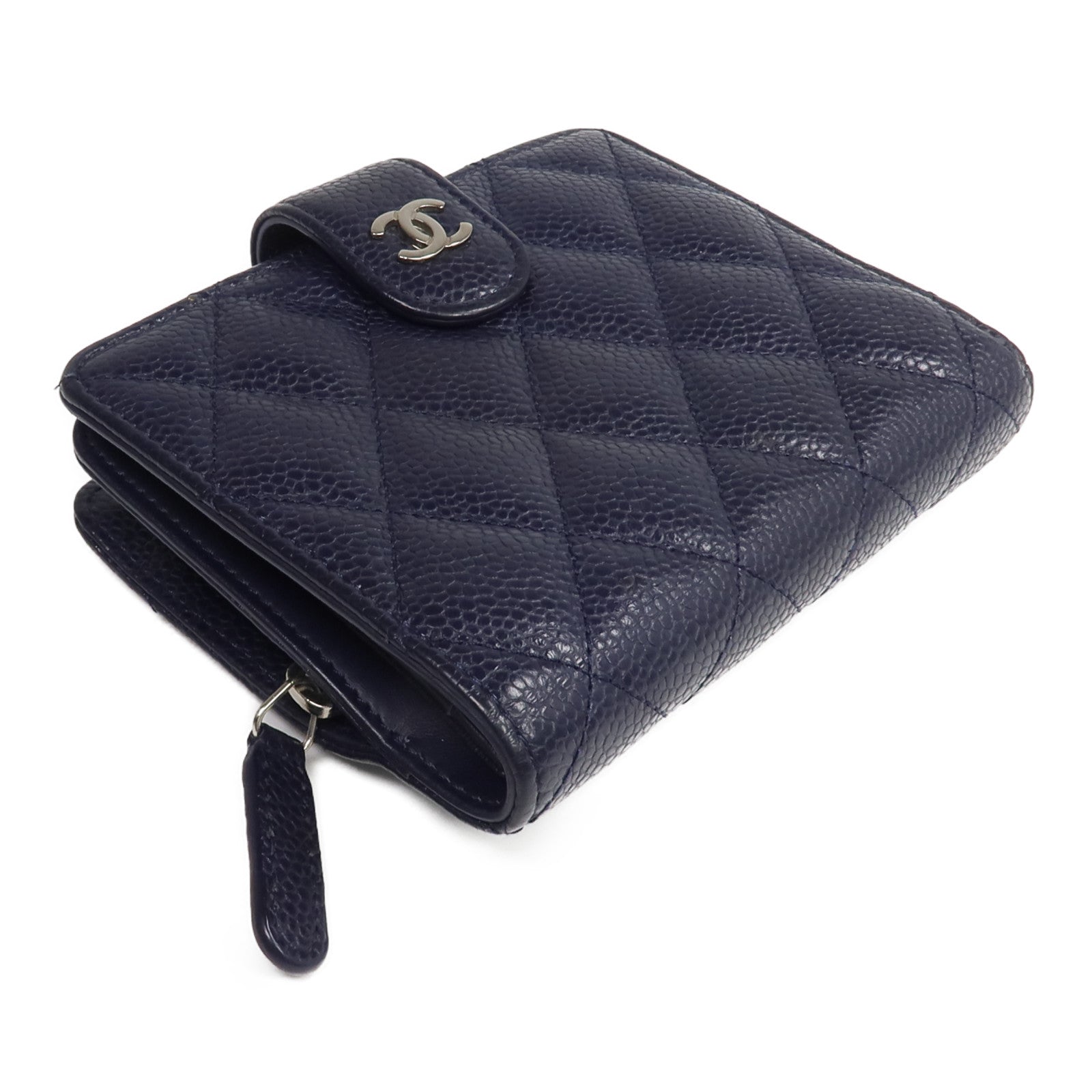 CHANEL 牛皮皮革Bifold Wallet錢包