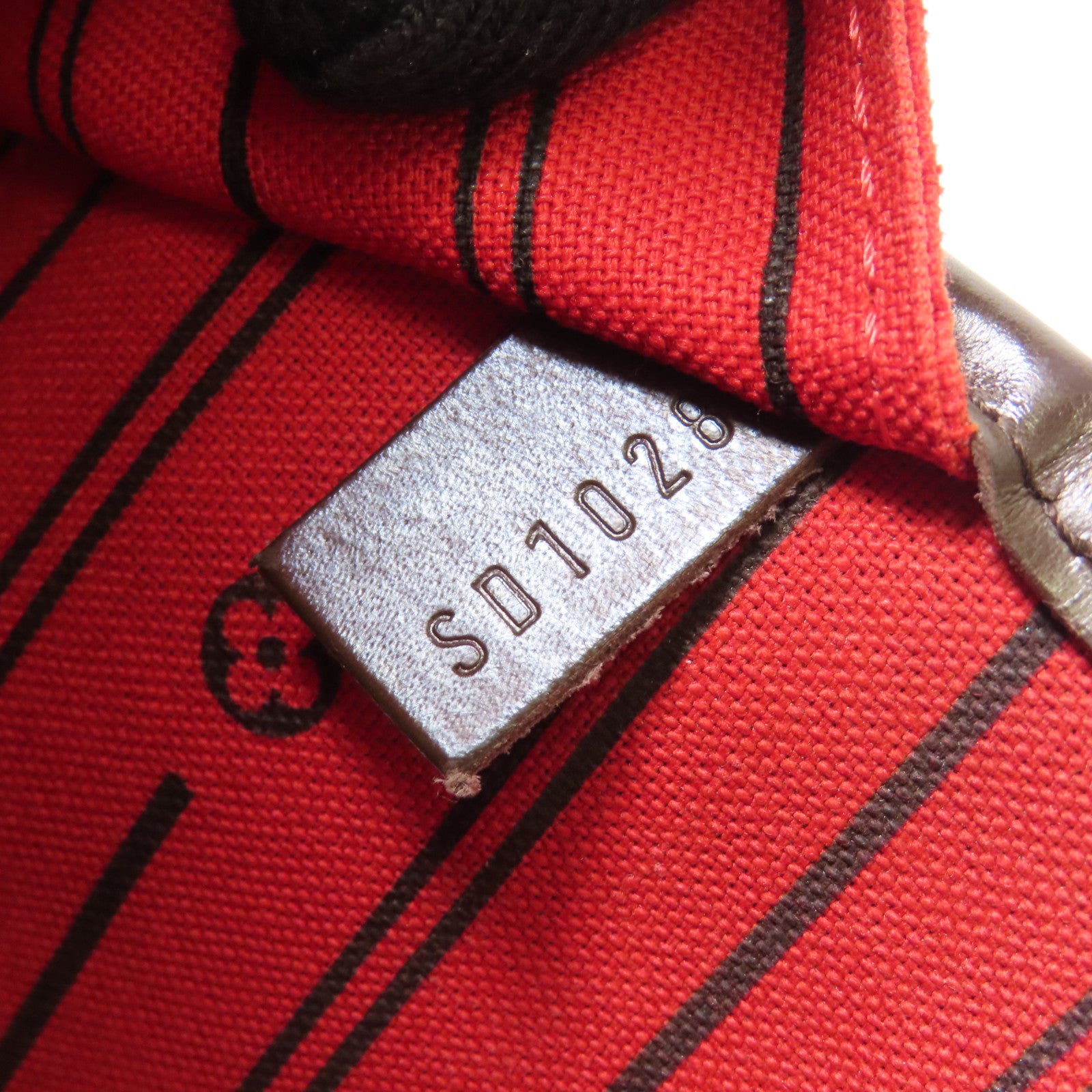 LOUIS VUITTON Damier Neverfull GM金扣手挽袋