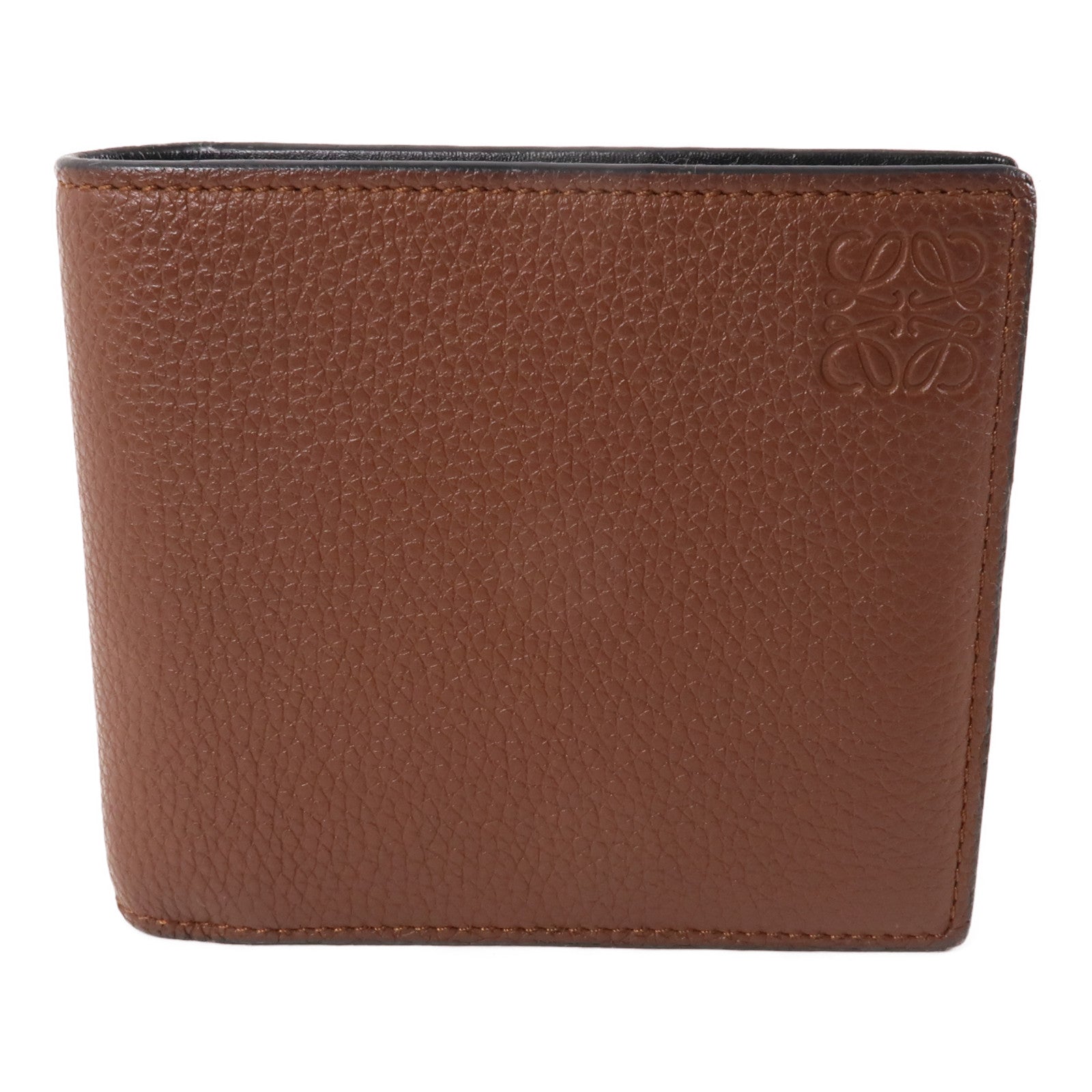 LOEWE 牛皮皮革Wallet錢包棕色
