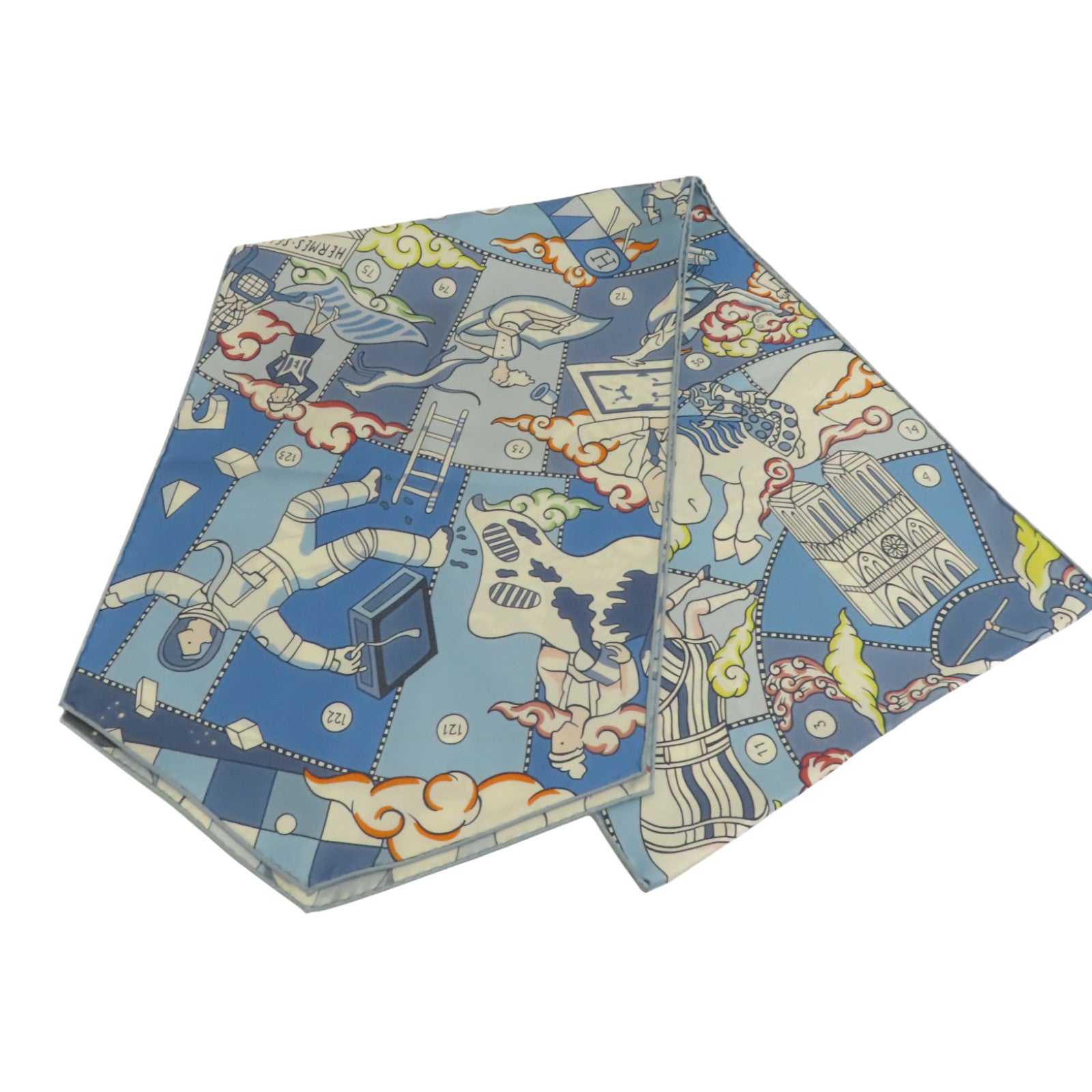 HERMES 絲質Maxi Twilly Scarf絲巾