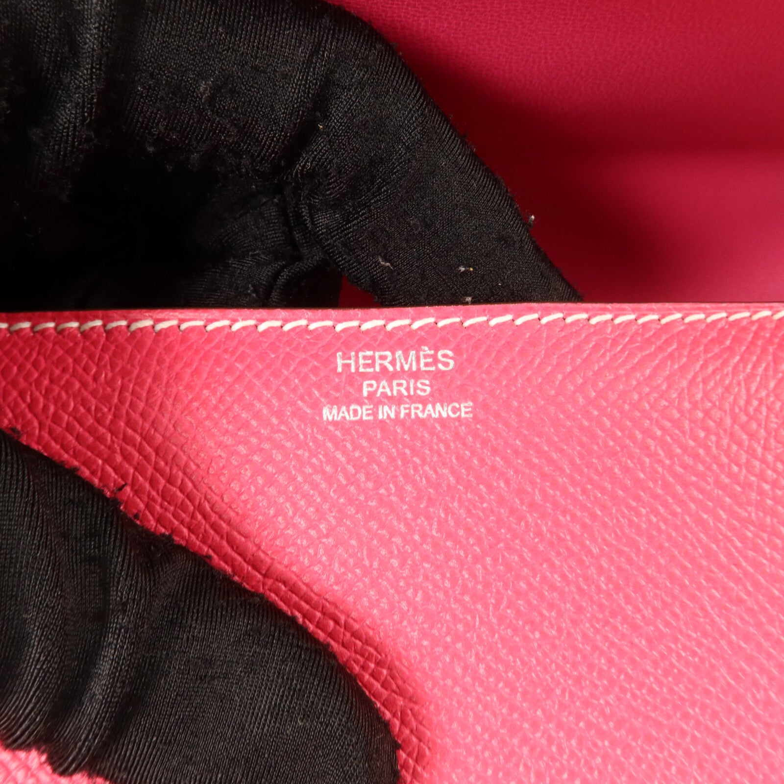 HERMES Epsom皮革Constance Elan肩背袋Rose Tyrien