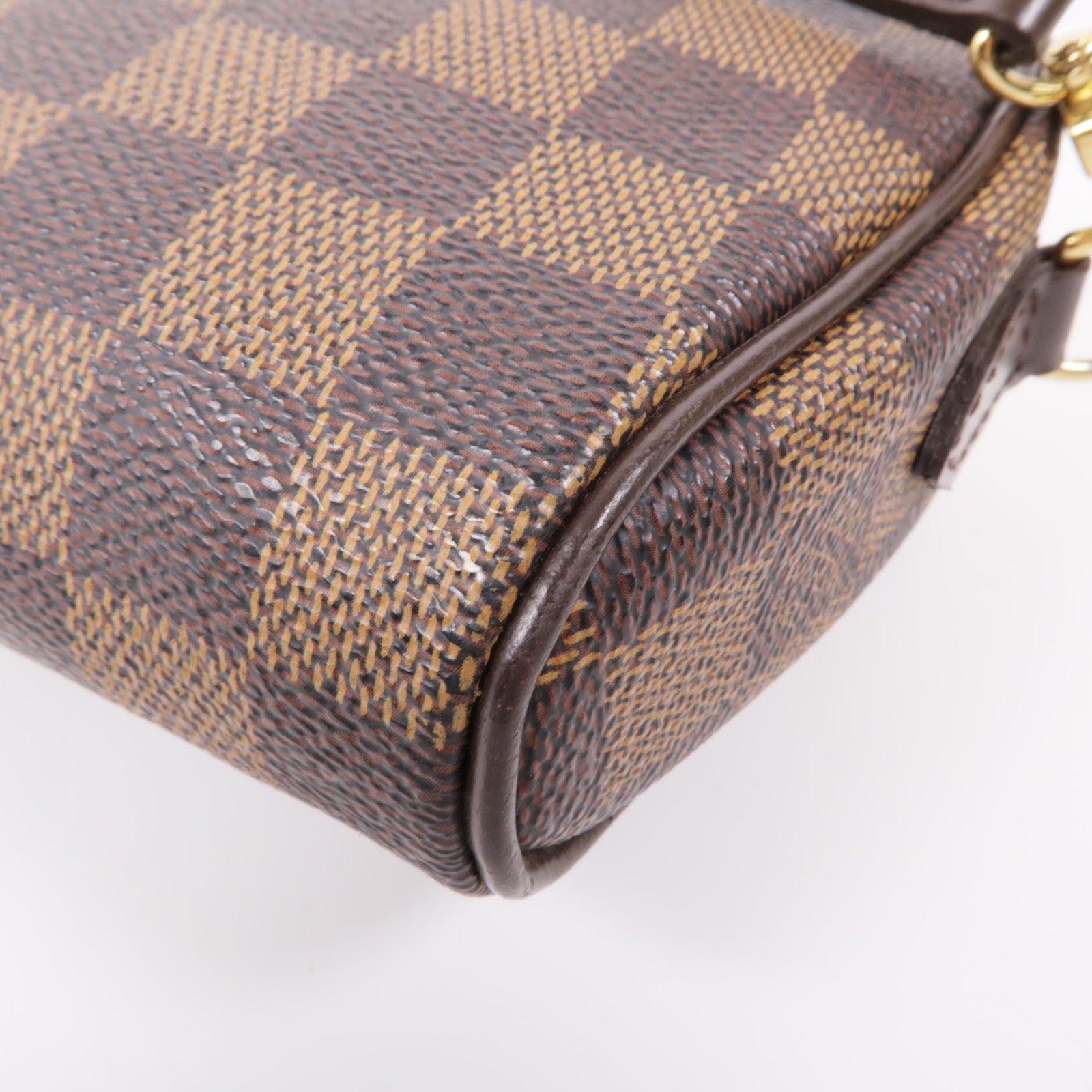 LOUIS VUITTON 【激減優惠】Damier Pochette Ipanema金扣肩背袋