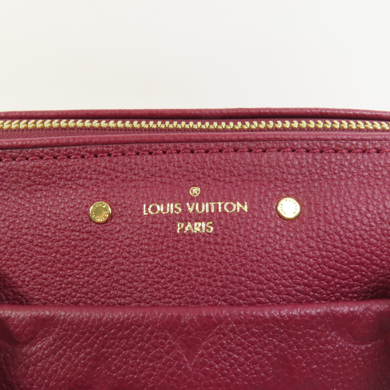 LOUIS VUITTON 【激減優惠】Monogram Empreinte Speedy Bandouliere 25金扣手挽肩背兩用袋