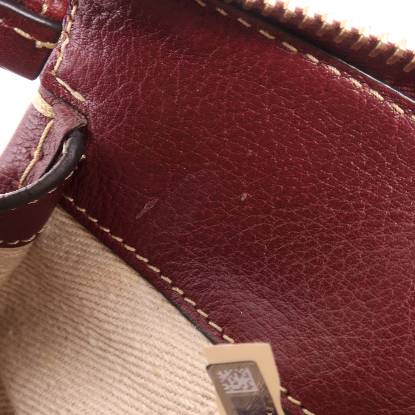 Chloe 牛皮皮革Edith Handle Bag金扣肩背袋