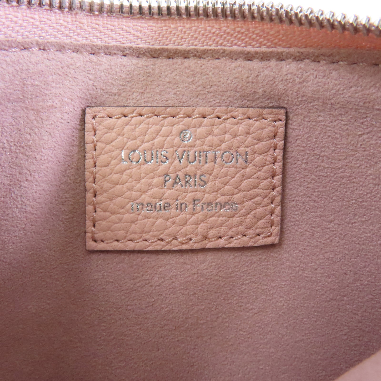LOUIS VUITTON Mahina Key & Coin Case銀扣零錢包粉紅色