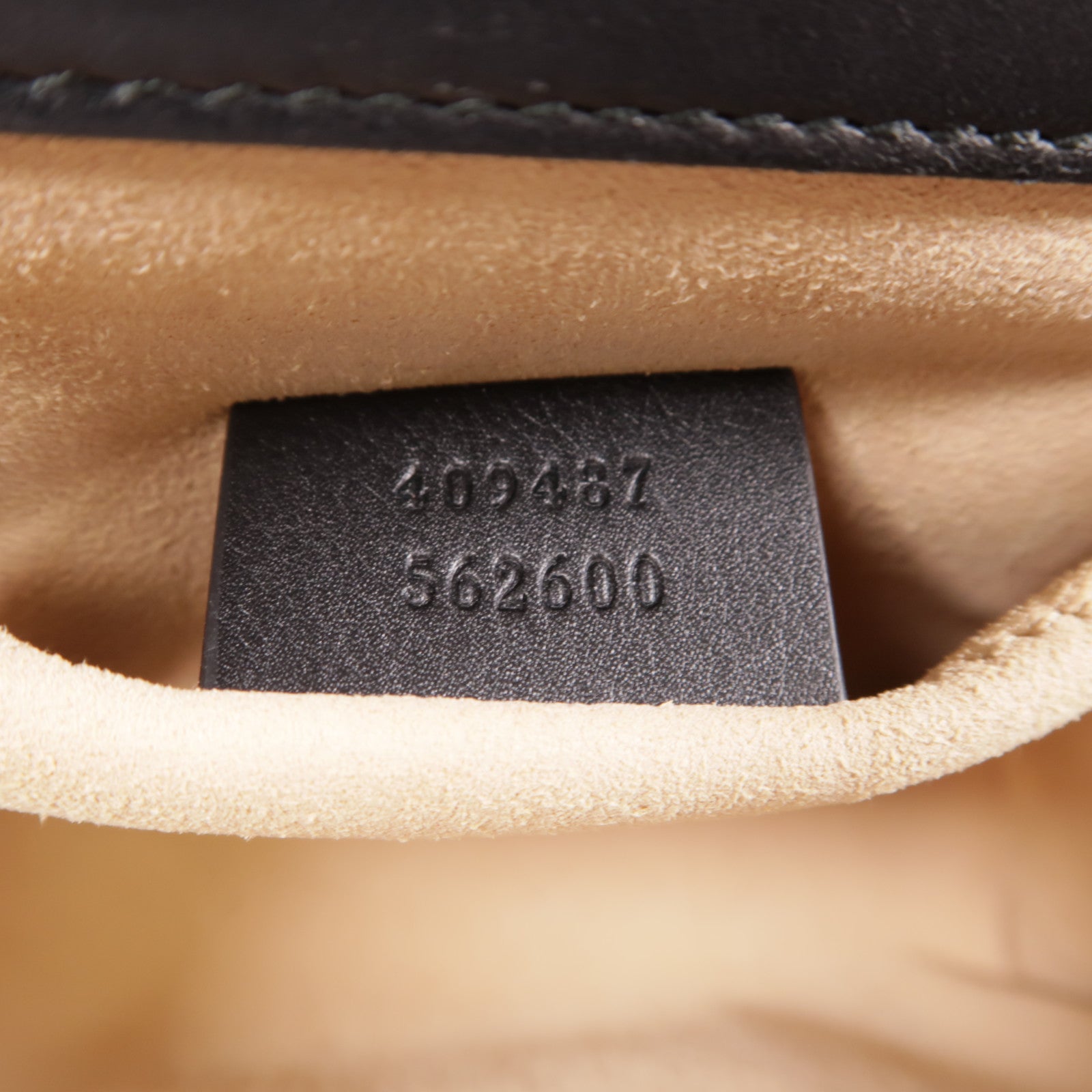 GUCCI 塗層帆布Padlock金扣鏈帶肩背袋