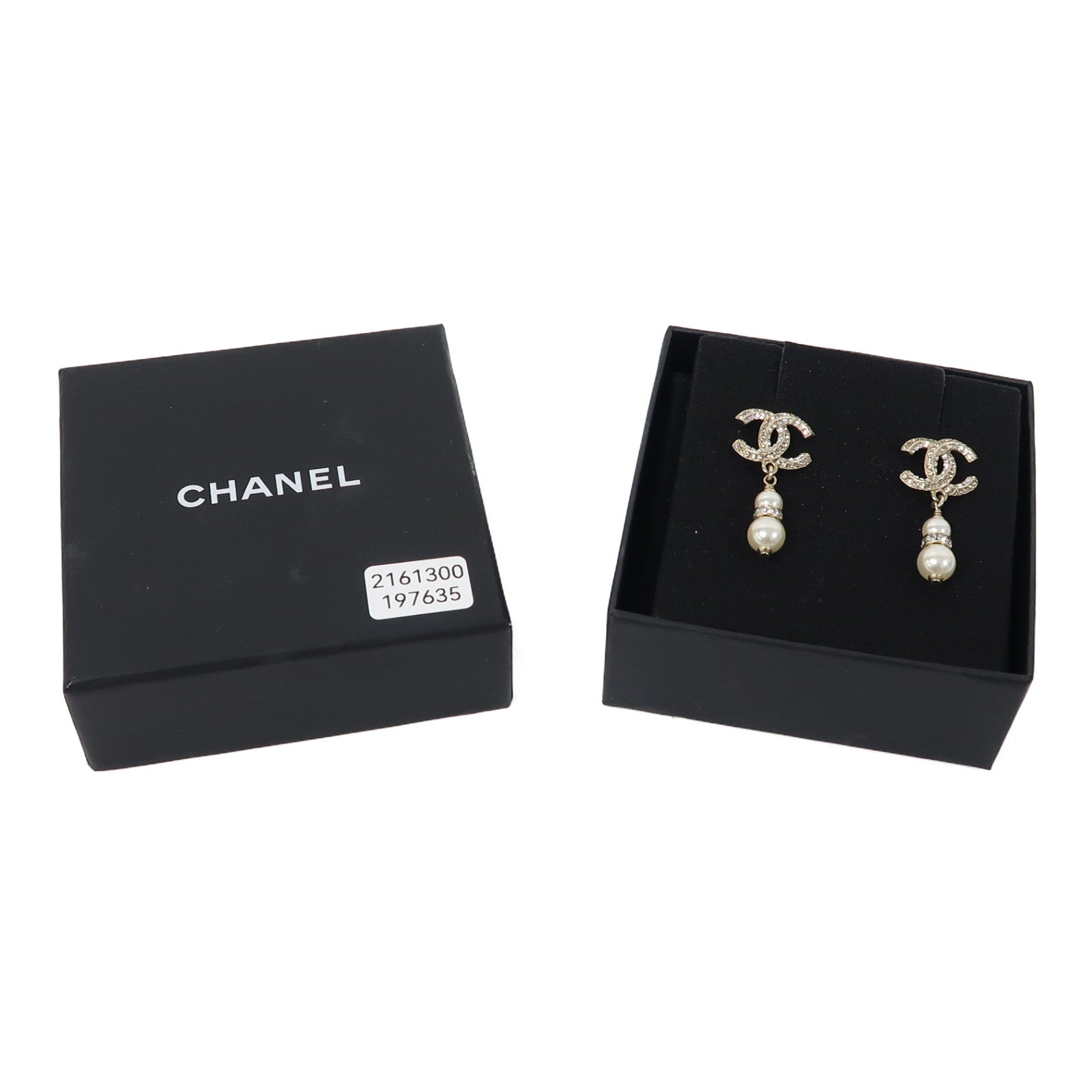CHANEL 金屬Earrings耳環金色