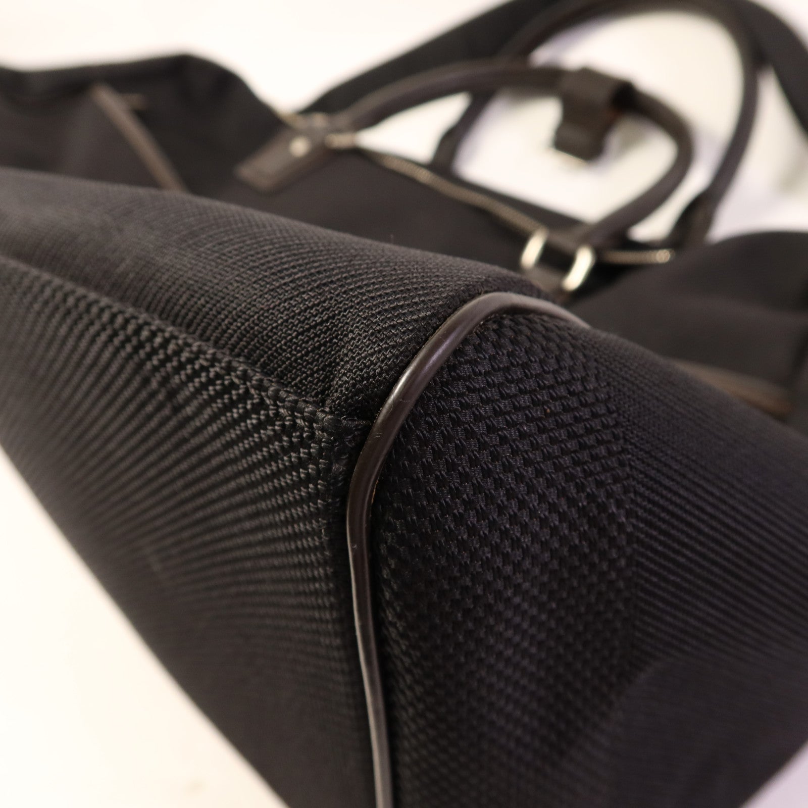 LOUIS VUITTON Damier Geant Albatros Boston Bag銀扣手挽肩背兩用袋