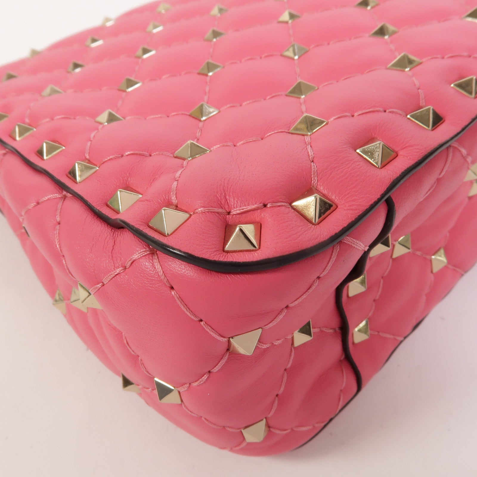 Valentino 牛皮皮革Rockstud Spike手挽肩背兩用袋
