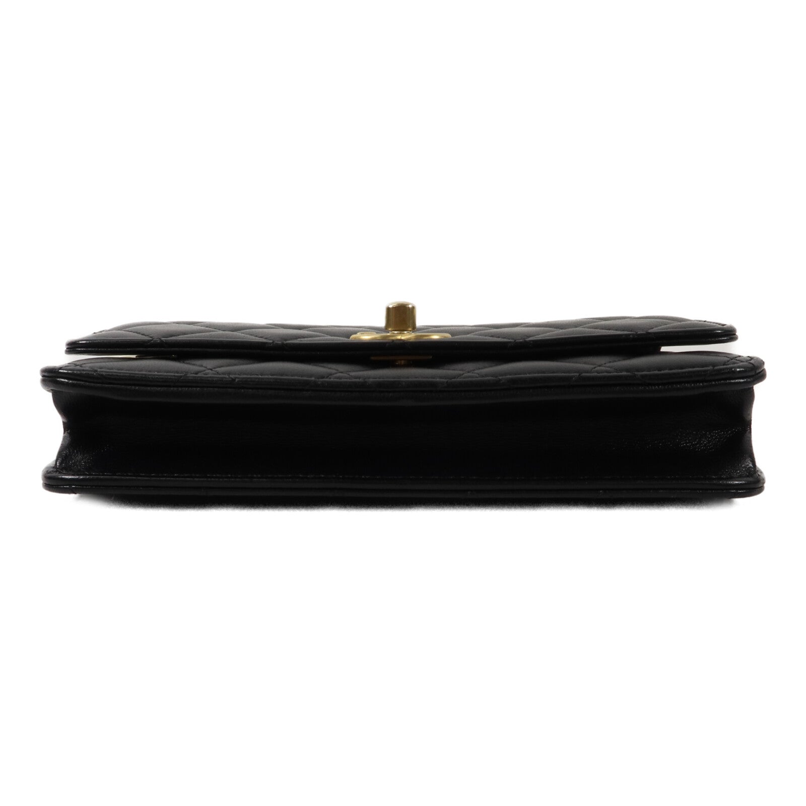 CHANEL 羊皮皮革WOC Wallet On Chain鏈帶肩背袋