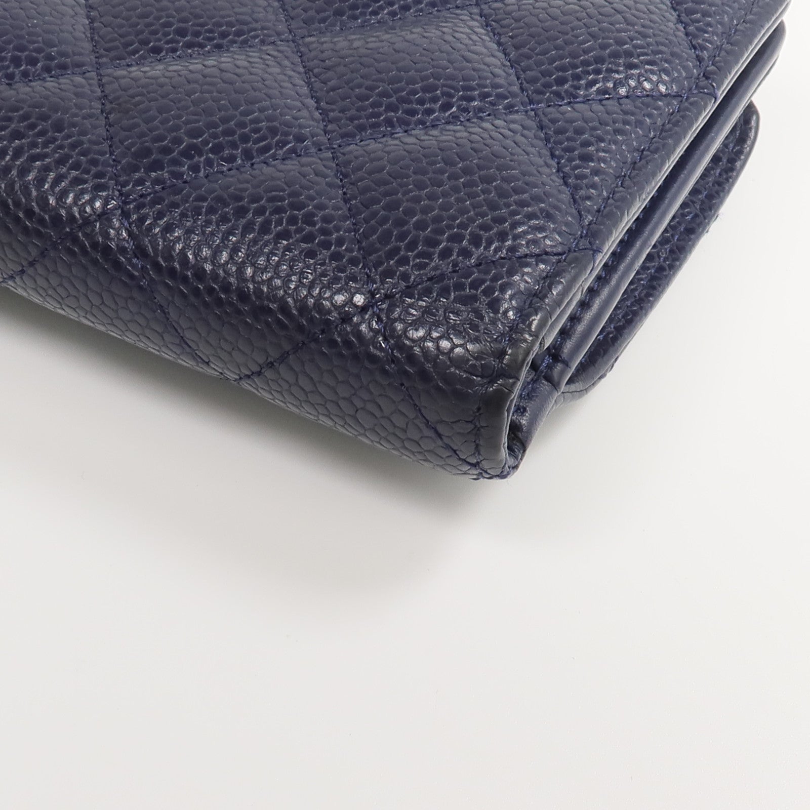 CHANEL 牛皮皮革Bifold Wallet錢包