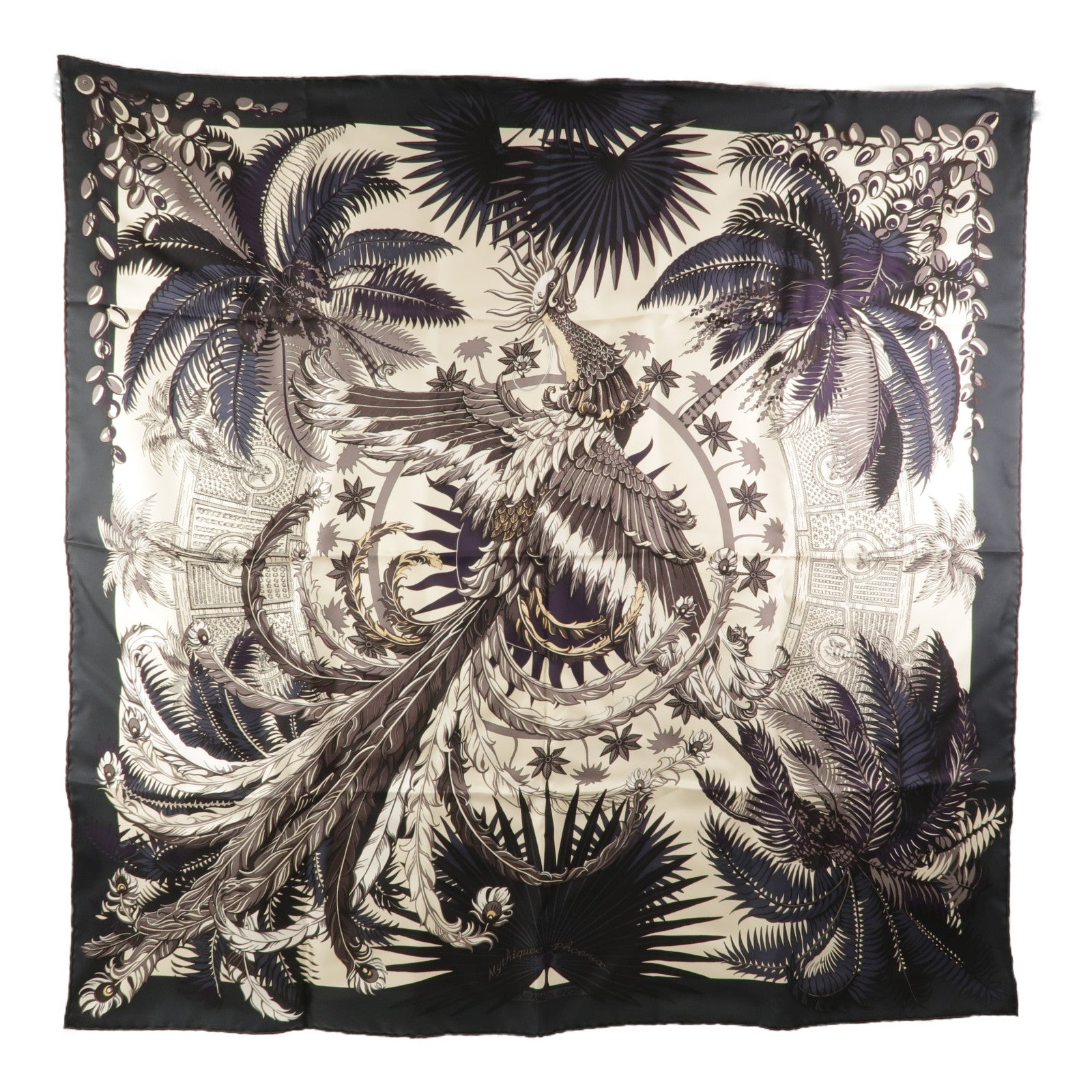 HERMES 絲質Scarf 90X90絲巾