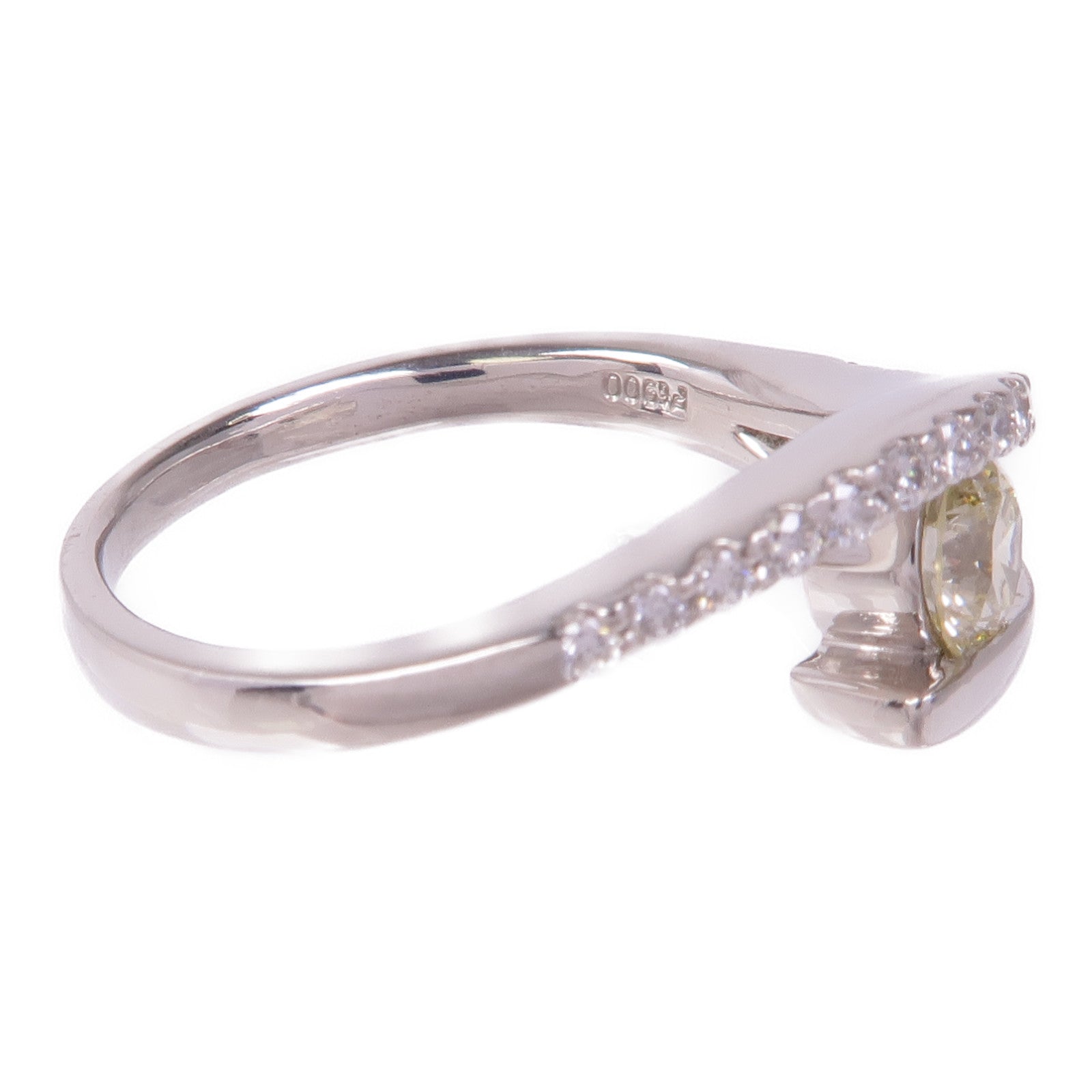 JEWELRY PT900鉑金Diamod Ring鑽石戒指US#8