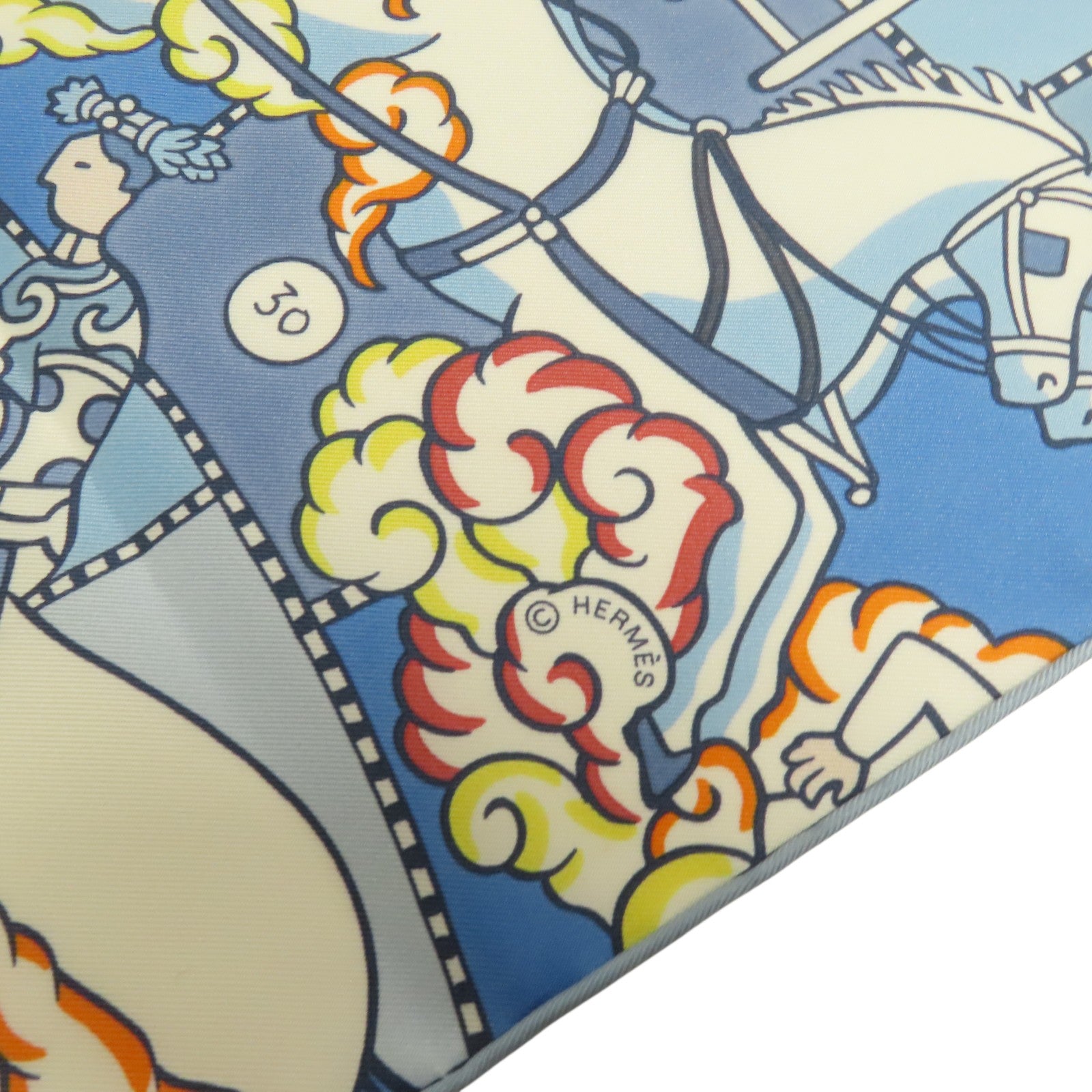 HERMES 絲質Maxi Twilly Scarf絲巾