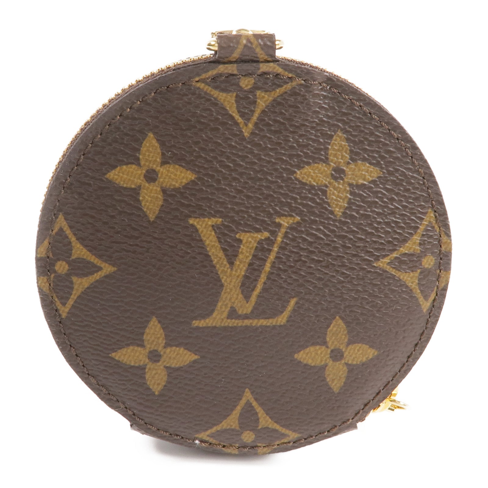 LOUIS VUITTON Monogram Coin Case金扣零錢包