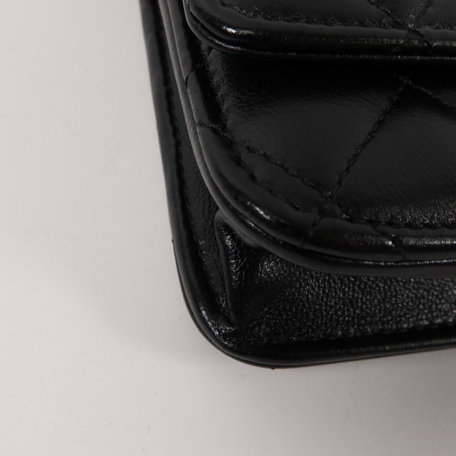 CHANEL 羊皮皮革WOC Wallet On Chain鏈帶肩背袋