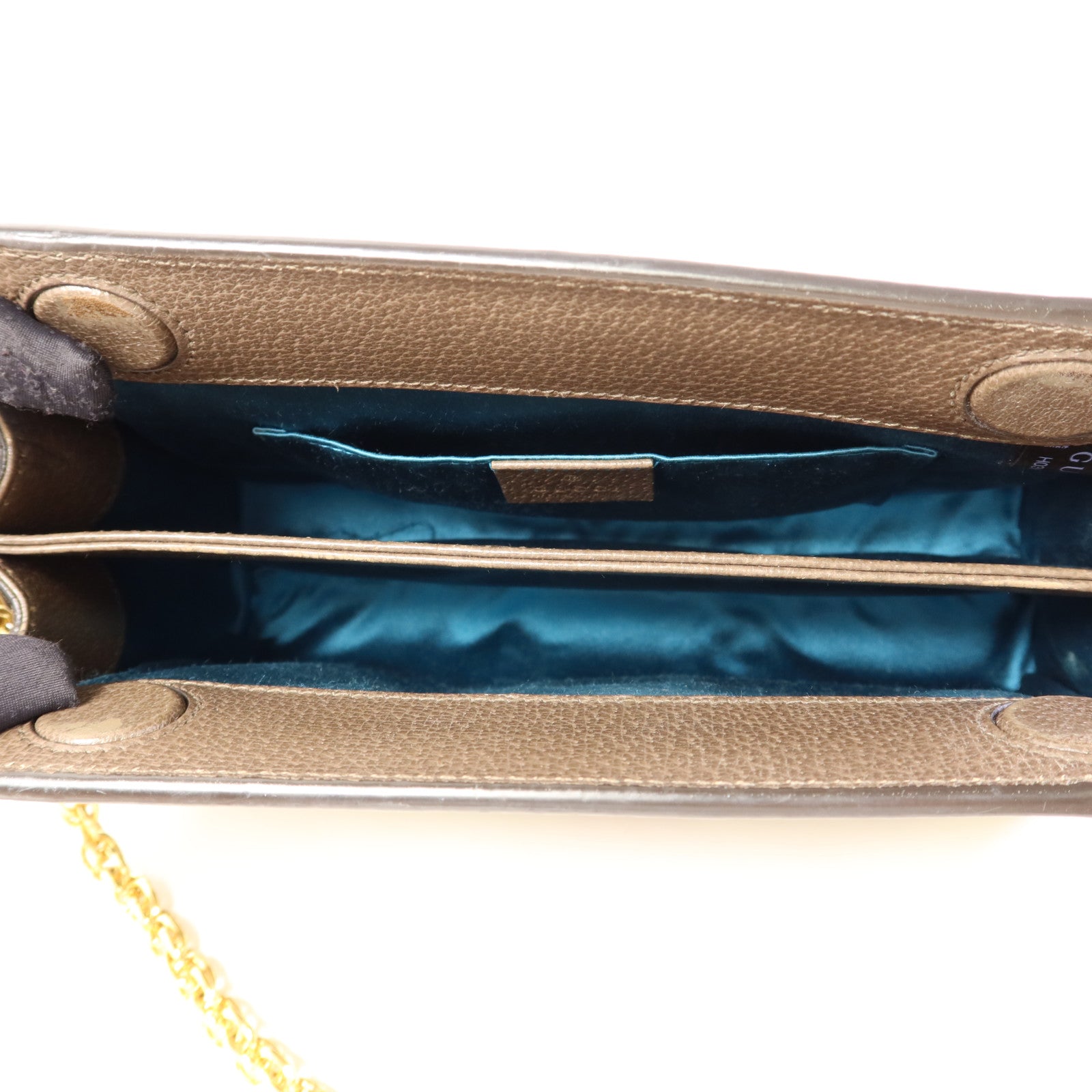 GUCCI 塗層帆布Ophidia GG Chain Shoulder Bag金扣鏈帶肩背袋