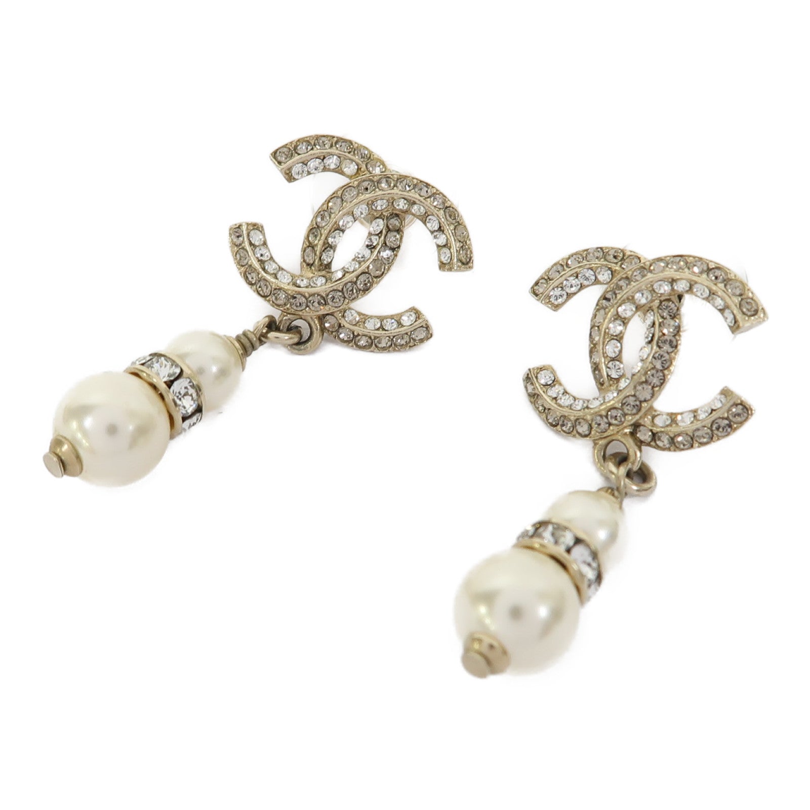 CHANEL 金屬Earrings耳環金色