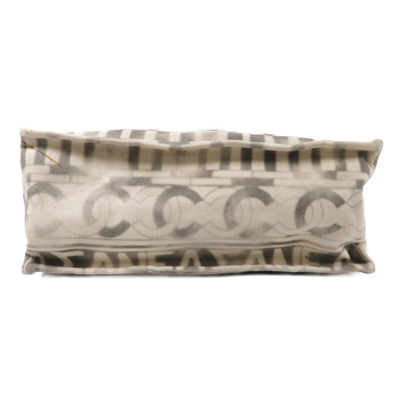 CHANEL 帆布Iliad Shopping Tote手挽肩背兩用袋